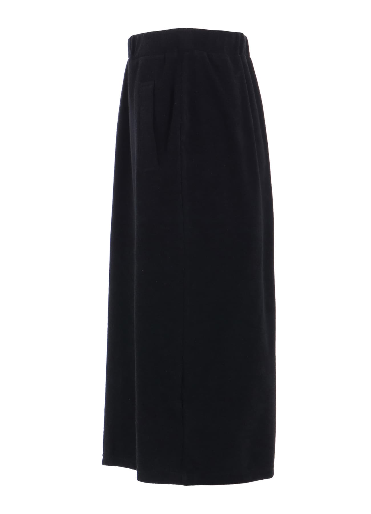 MINI PILE SIDE SLIT SKIRT