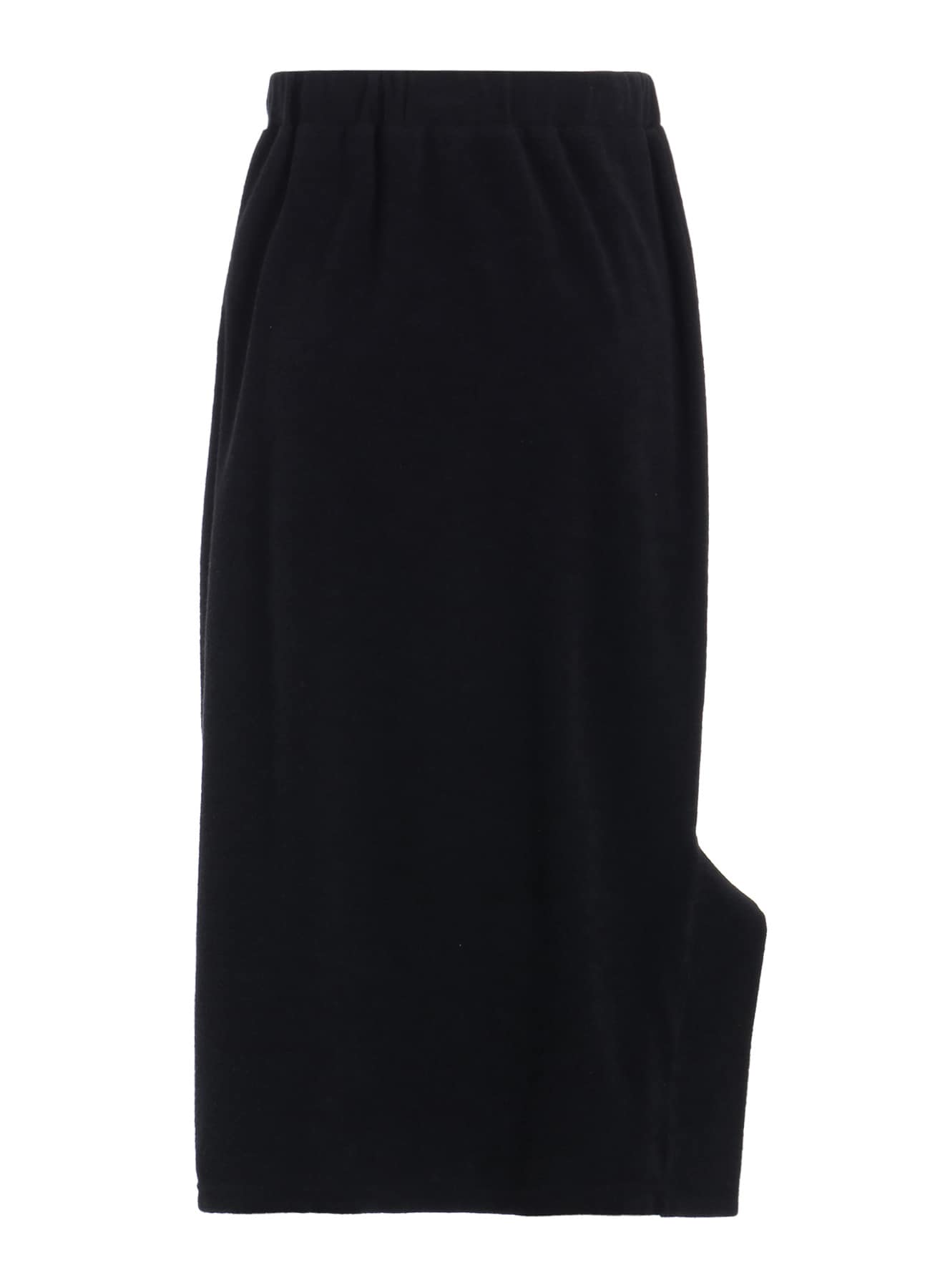 MINI PILE SIDE SLIT SKIRT