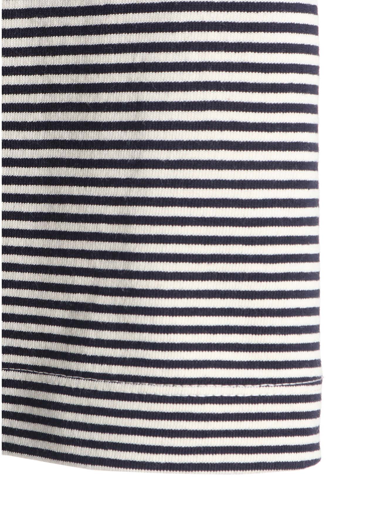 BORDER SWITCHING  3/4 SLEEVE SHIRT