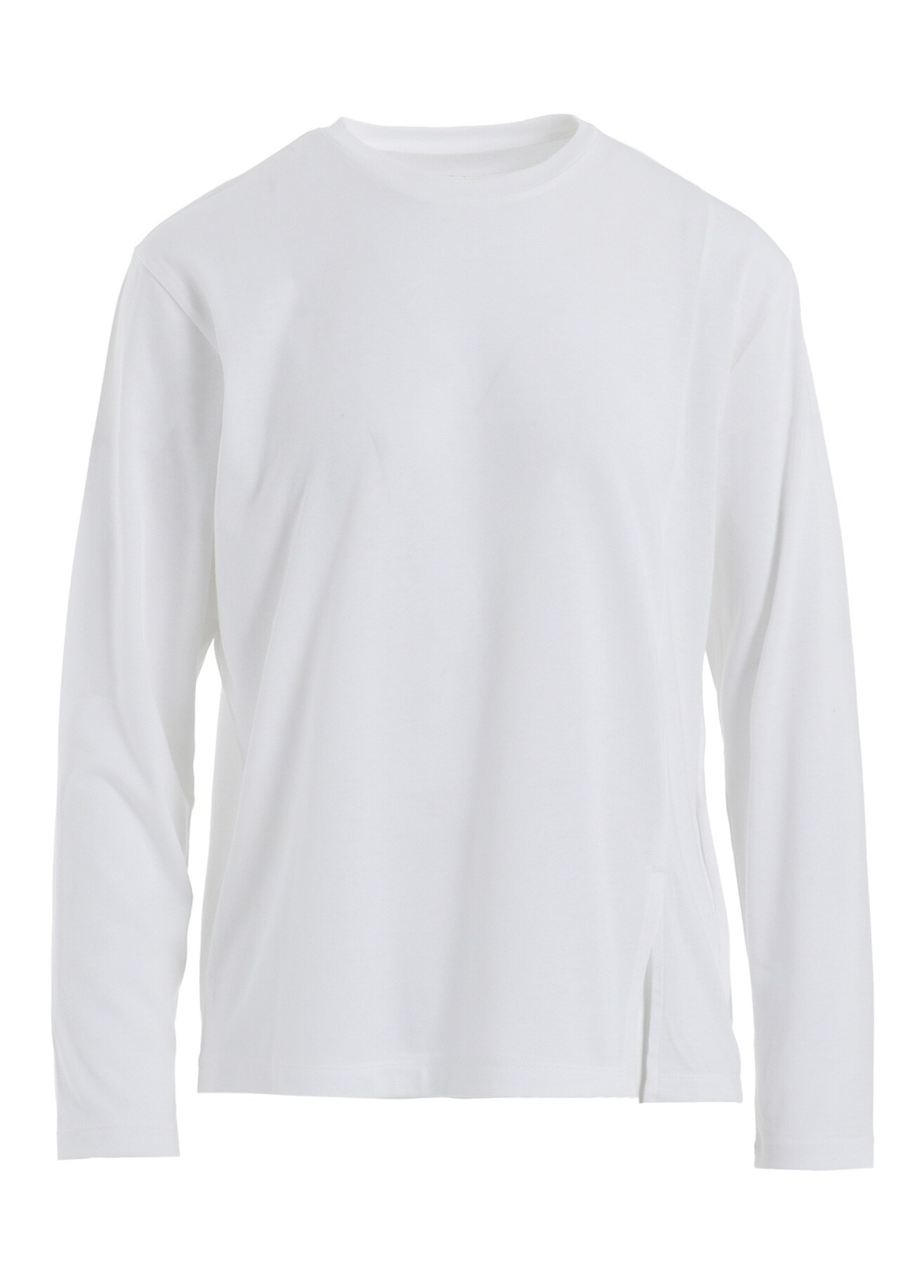 C/R JERSEY HEM SLIT SHIRT