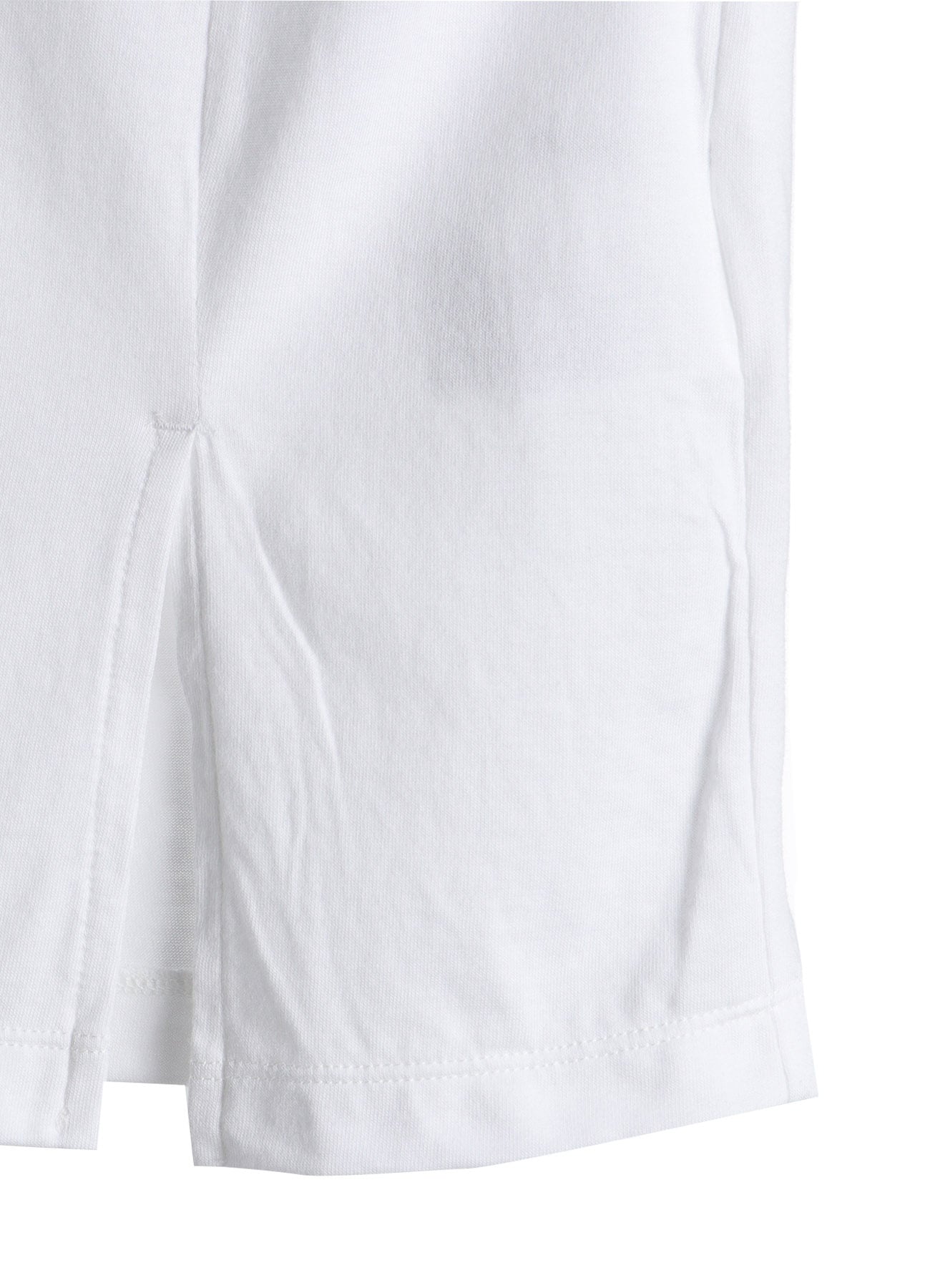 C/R JERSEY HEM SLIT SHIRT