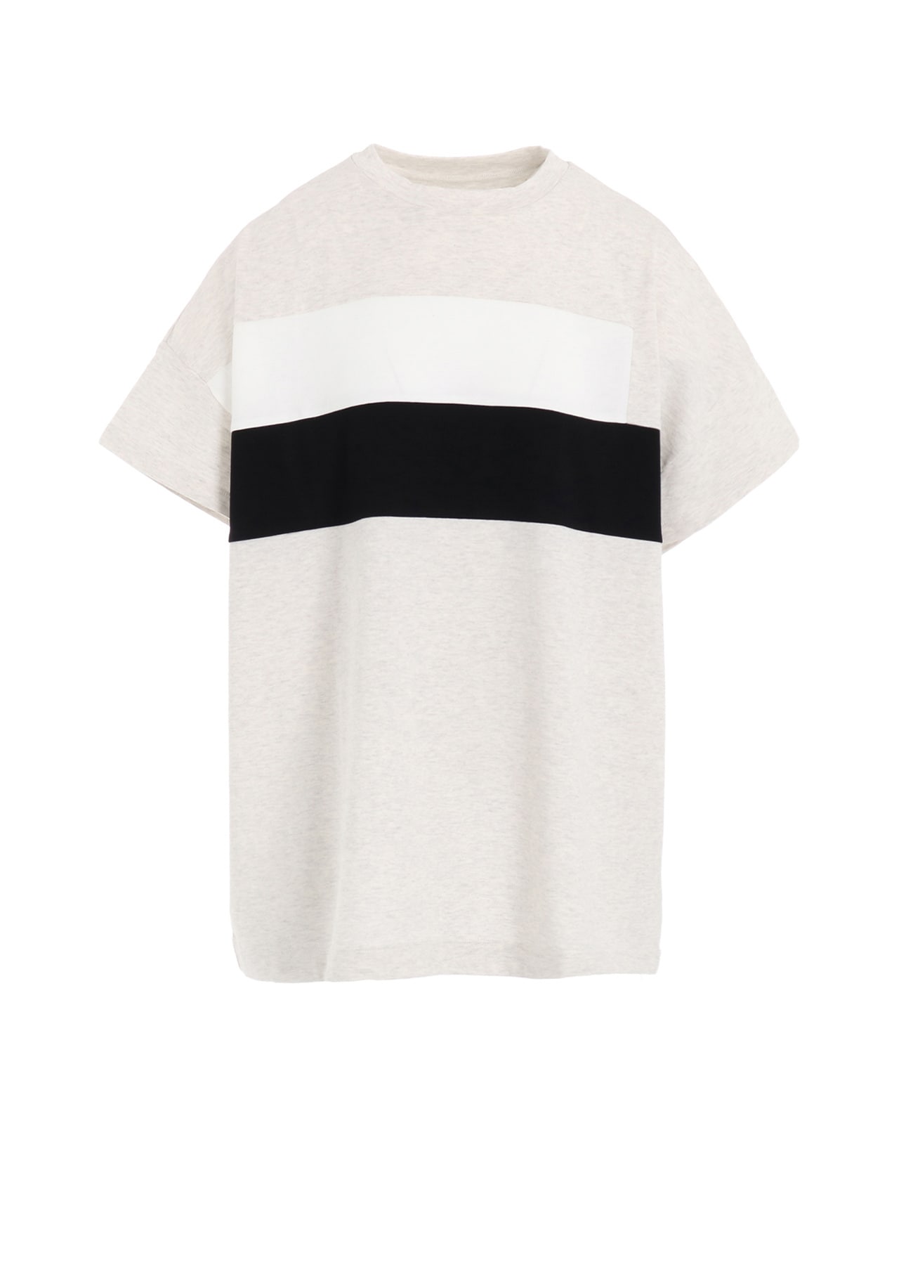 40/2 COTTON JERSEY SWITCHING PULLOVER