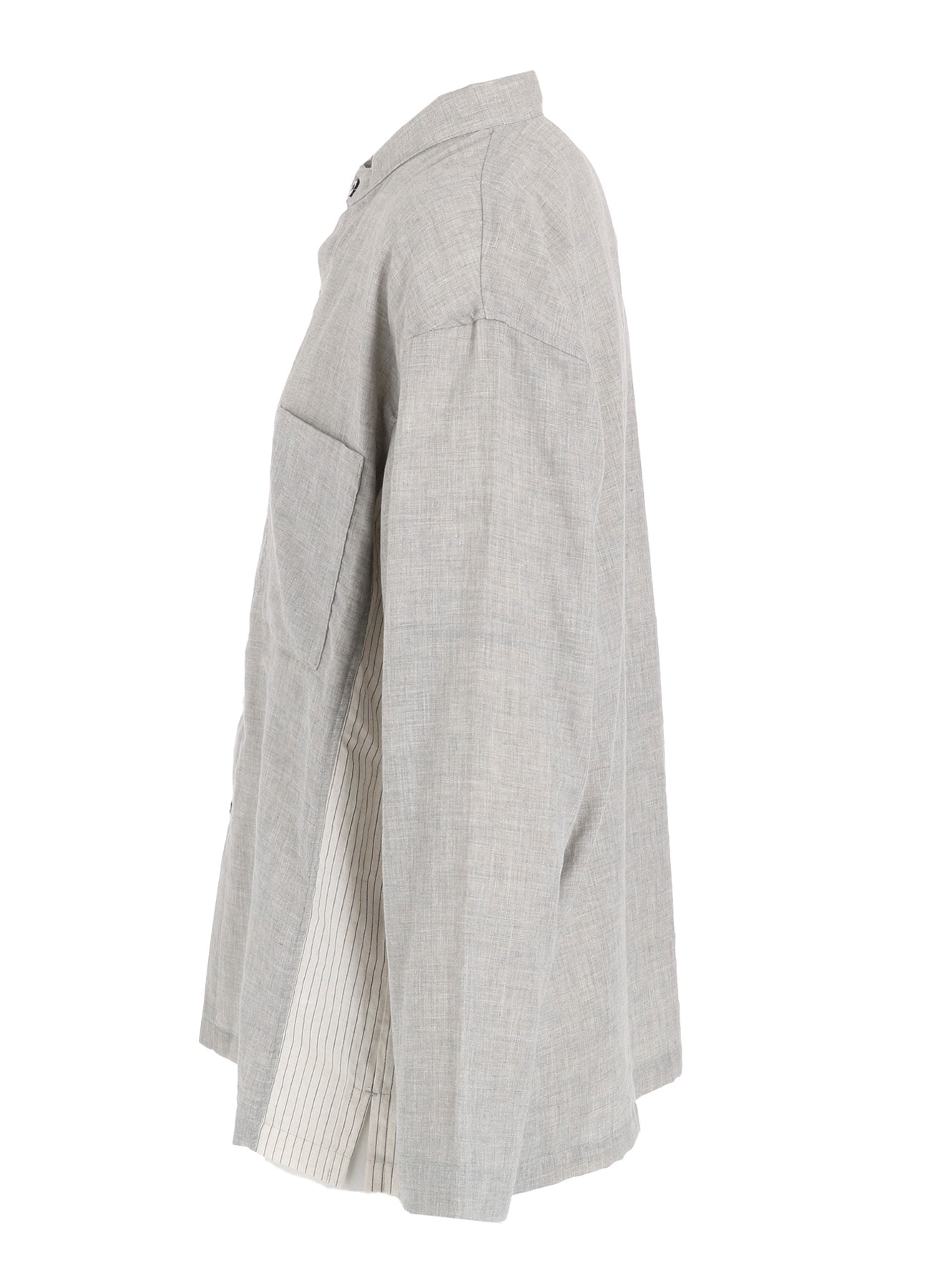 GAUZE + STRIPE SHIRT (M)