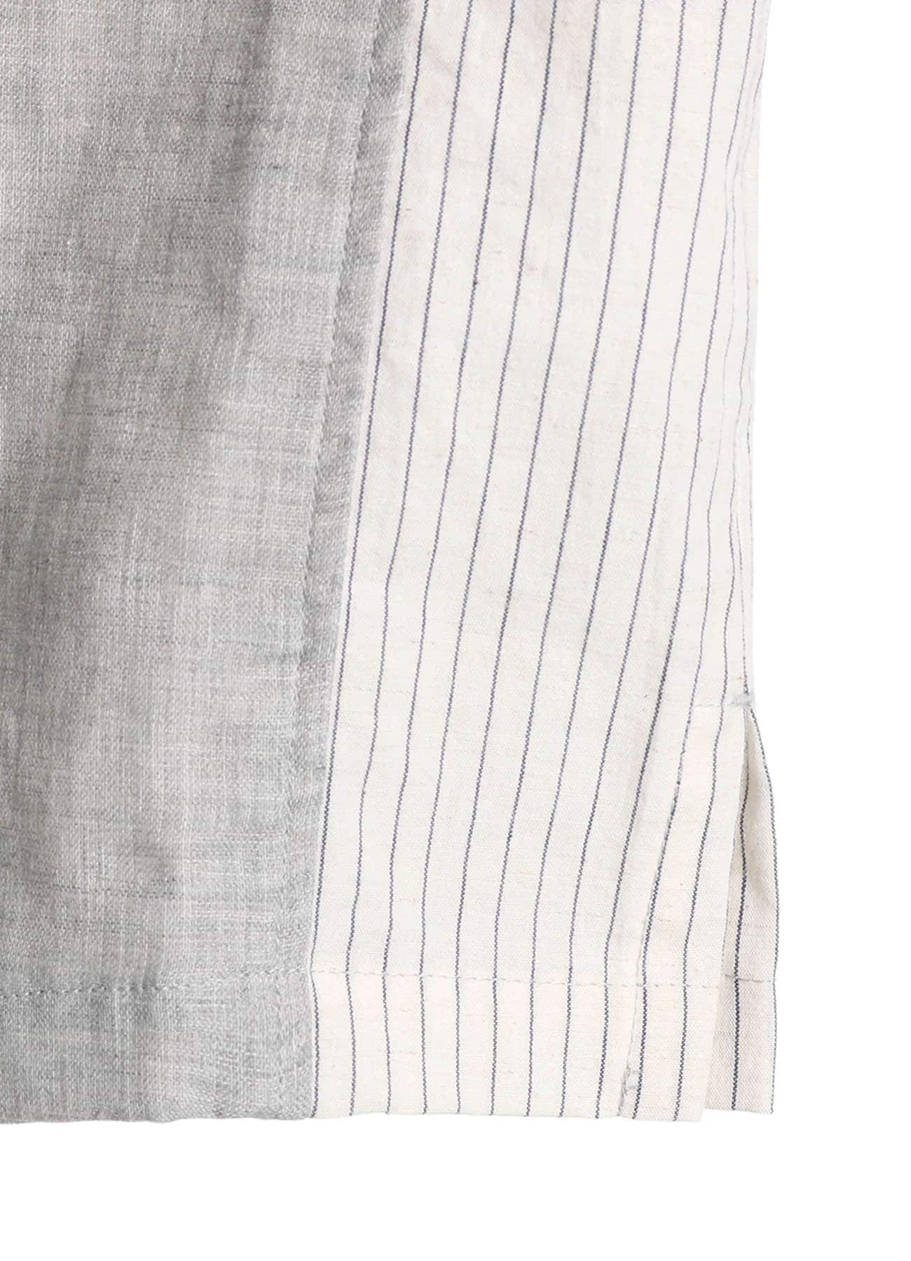 GAUZE + STRIPE SHIRT (M)