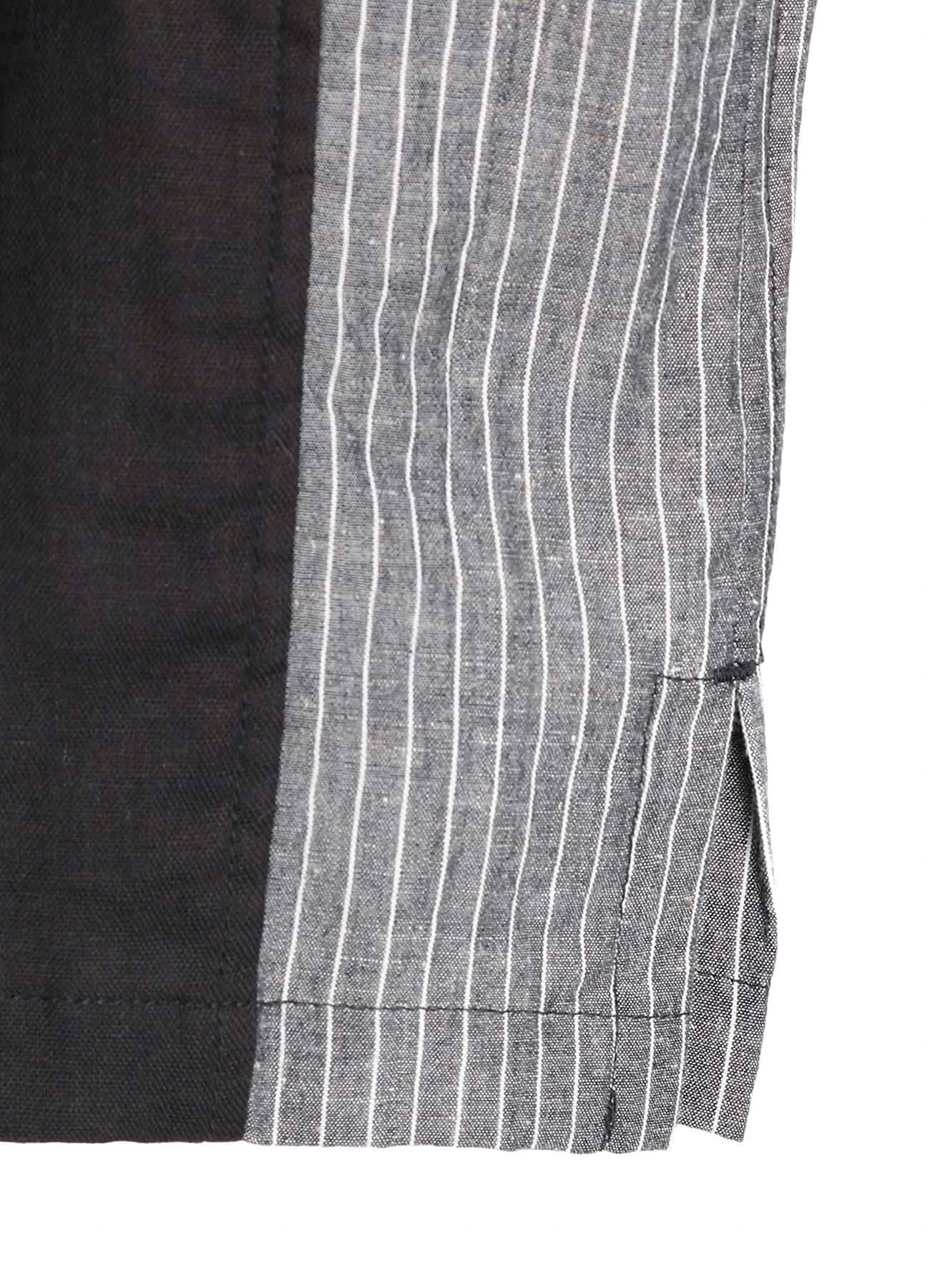 GAUZE + STRIPE SHIRT (L)