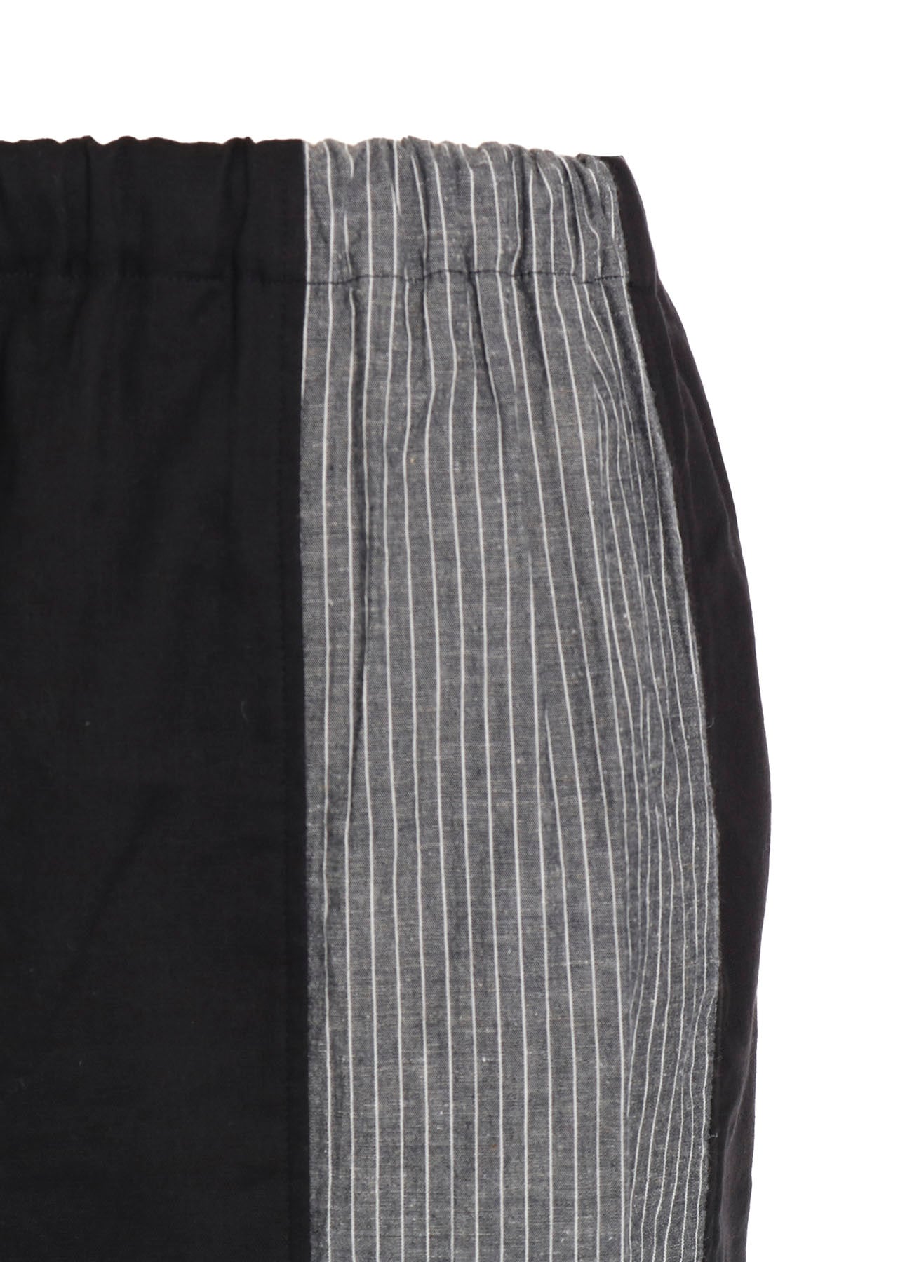GAUZE + STRIPE PANTS (L)