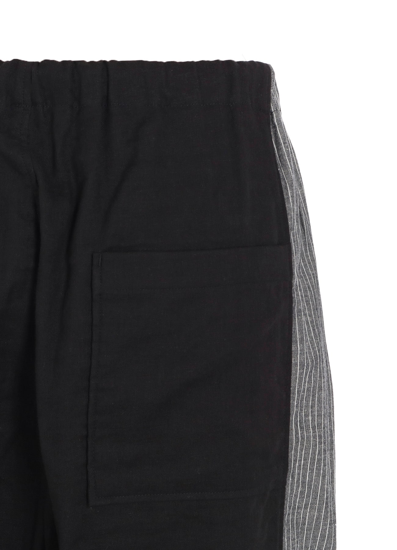 GAUZE + STRIPE PANTS (L)