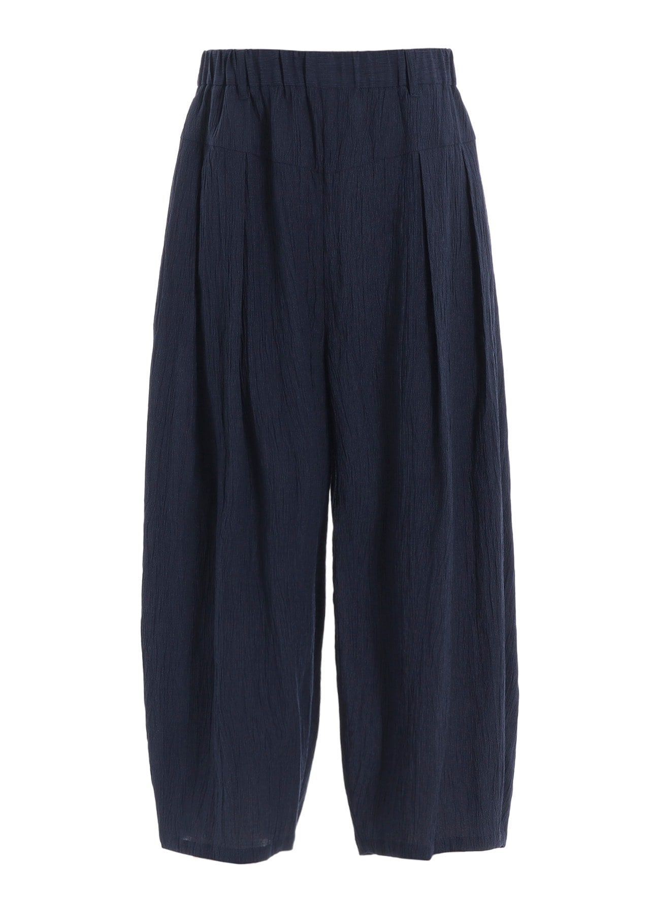 PLAID CREPE WASHER PANTS