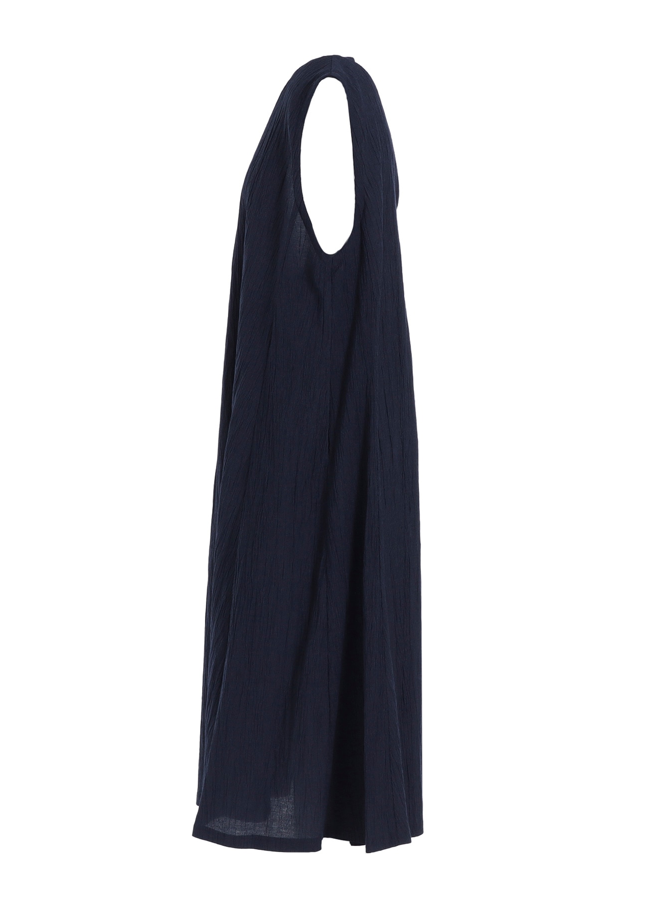PLAID CREPE WASHER JUMPER DRESS(FREE SIZE Navy): Y's for