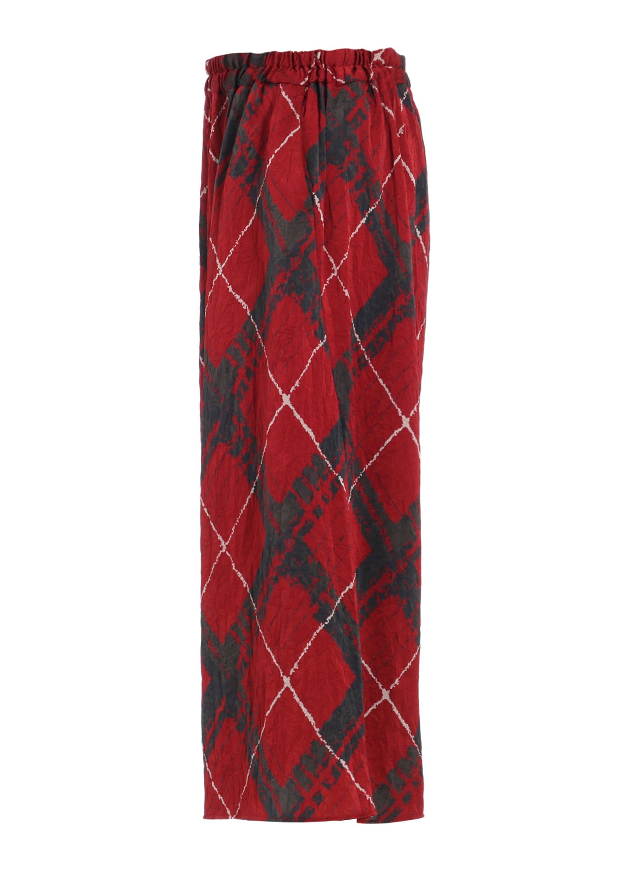 WASHER BIAS PLAID PRINT PENGUIN PANTS