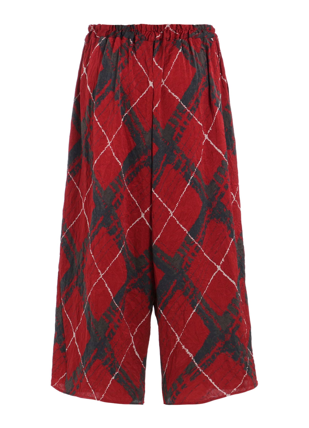 WASHER BIAS PLAID PRINT PENGUIN PANTS