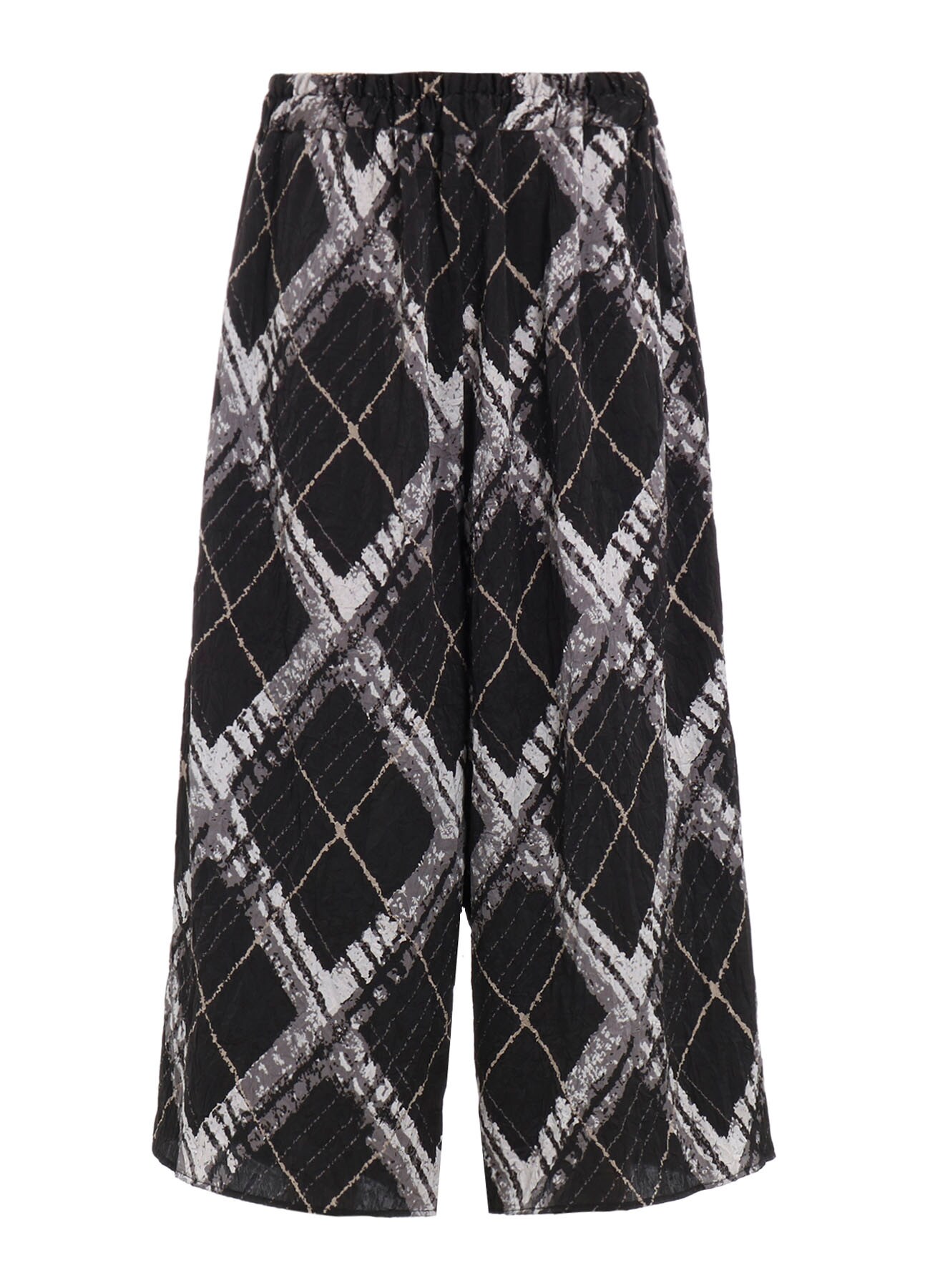WASHER BIAS PLAID PRINT PENGUIN PANTS