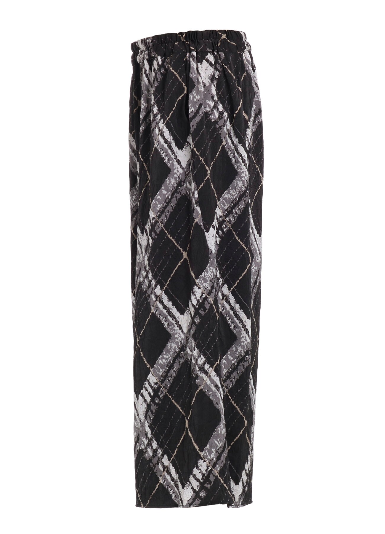 WASHER BIAS PLAID PRINT PENGUIN PANTS