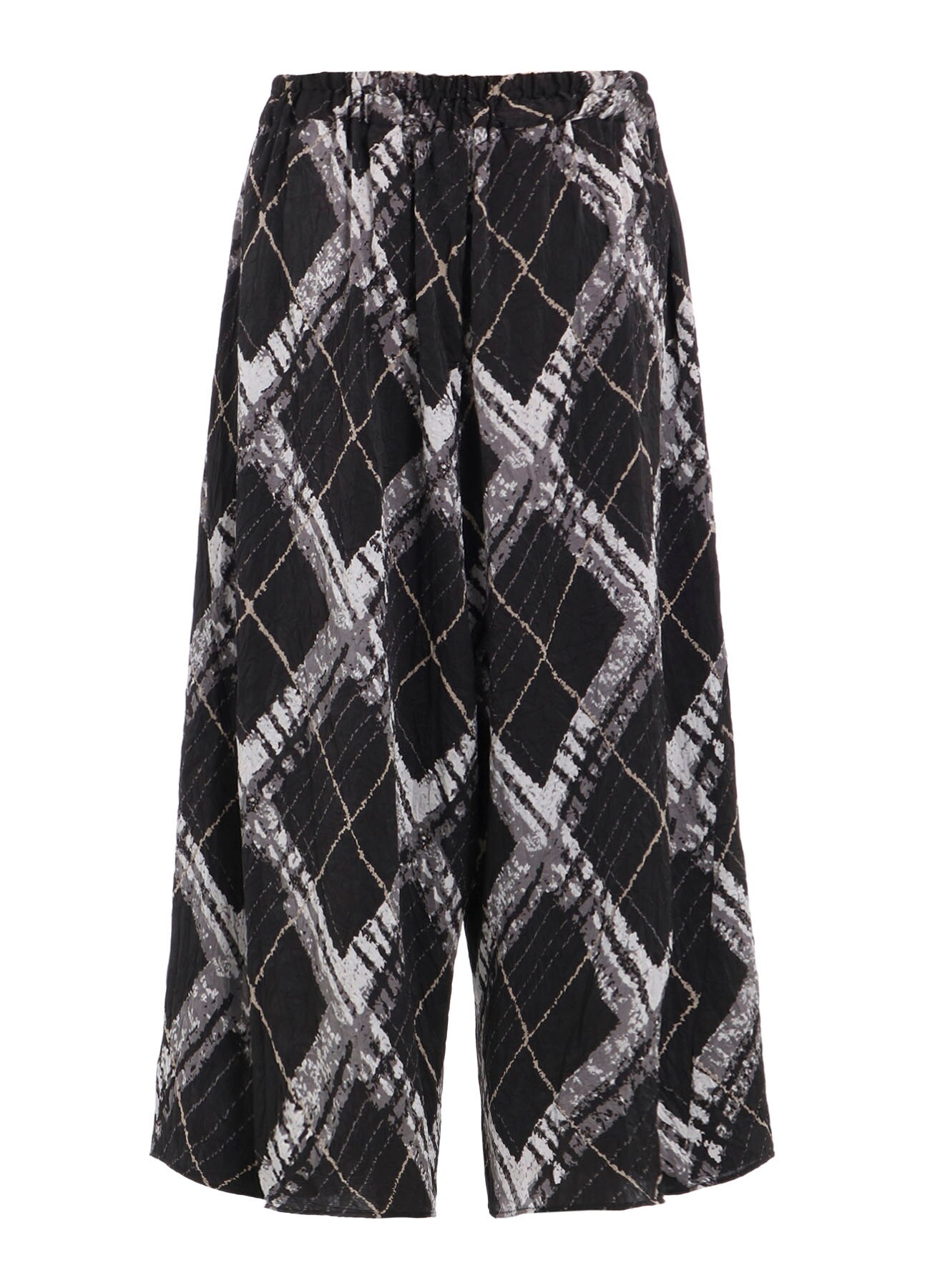 WASHER BIAS PLAID PRINT PENGUIN PANTS