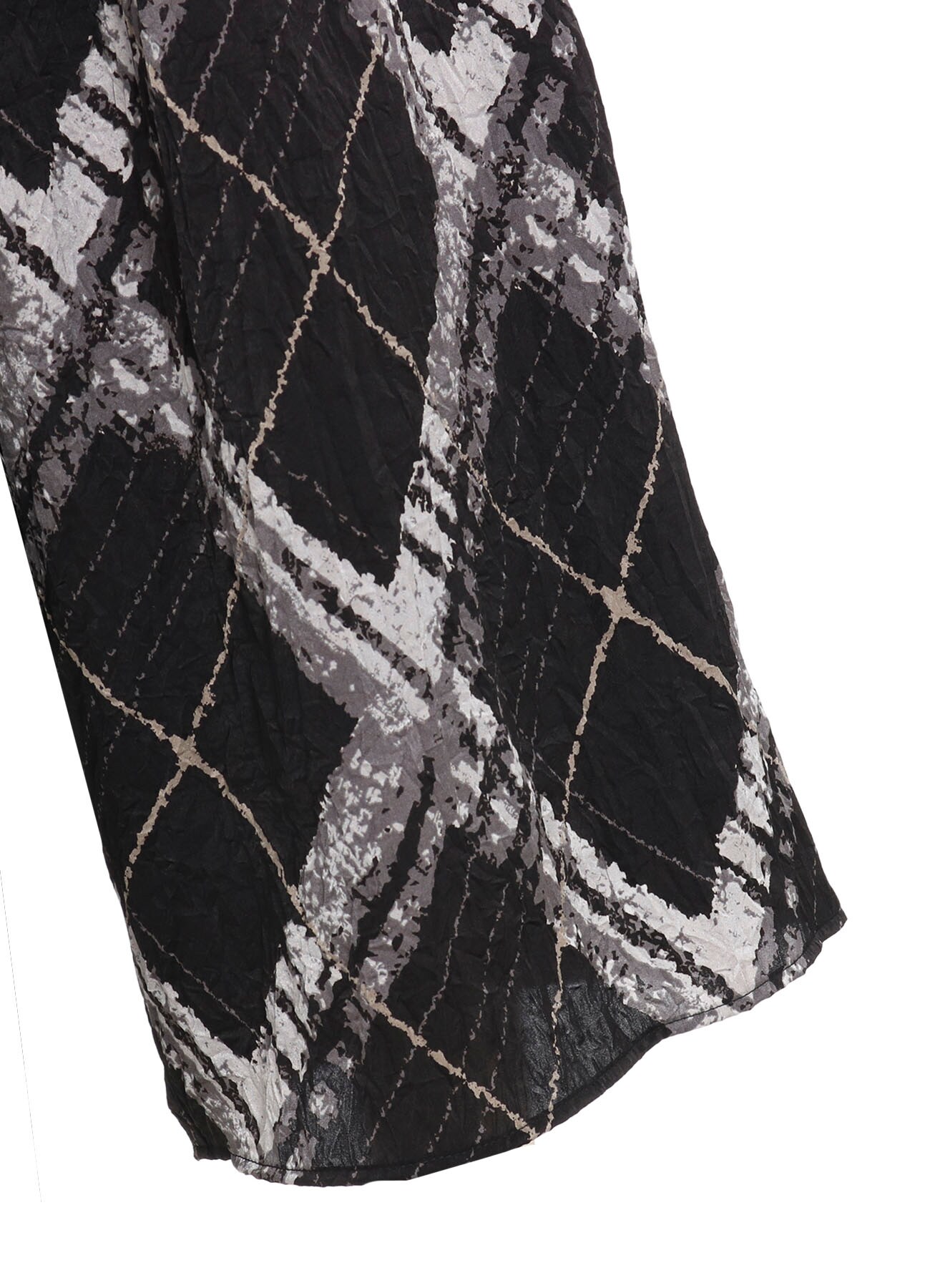 WASHER BIAS PLAID PRINT PENGUIN PANTS