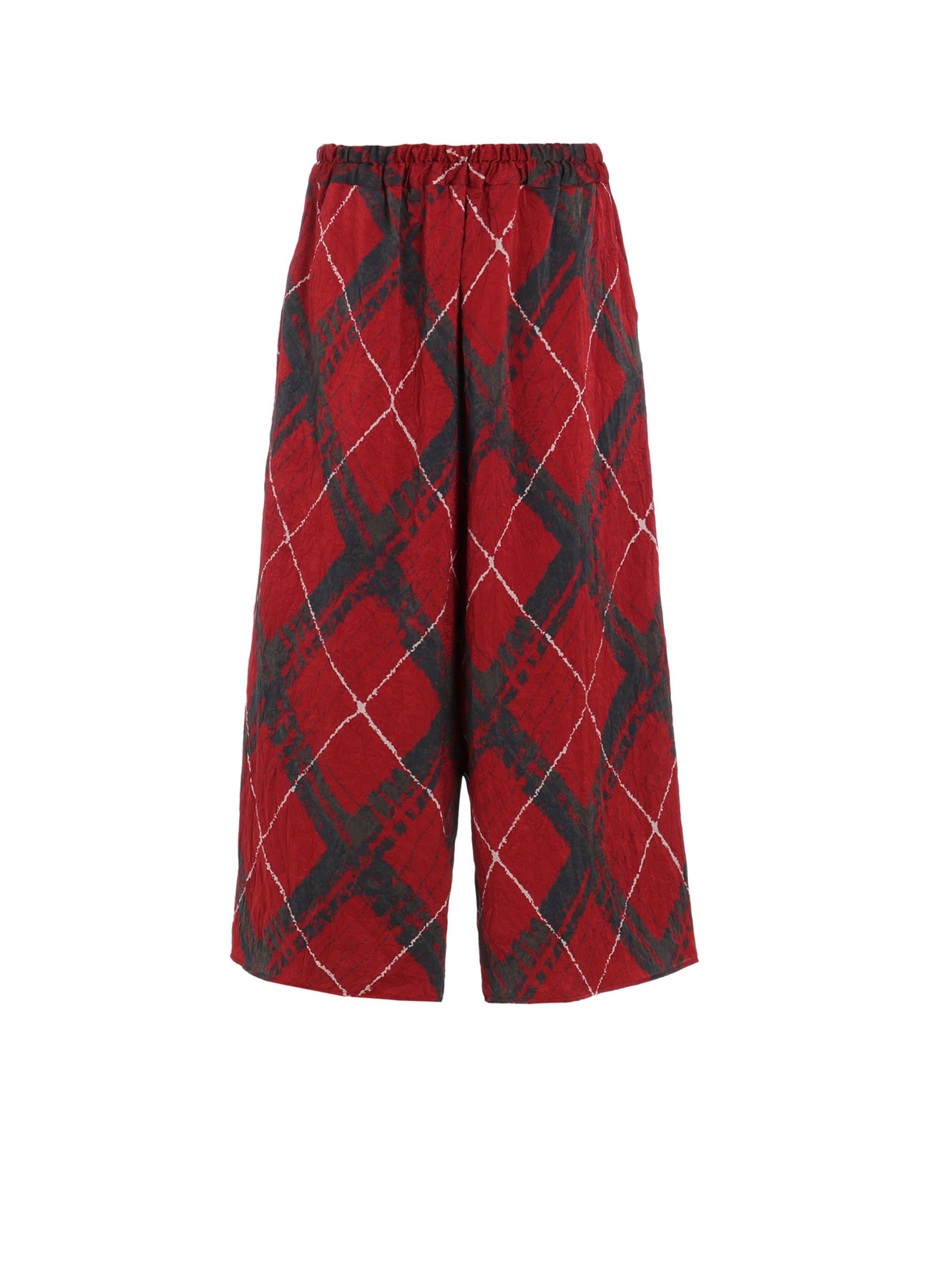 WASHER BIAS PLAID PRINT PENGUIN PANTS