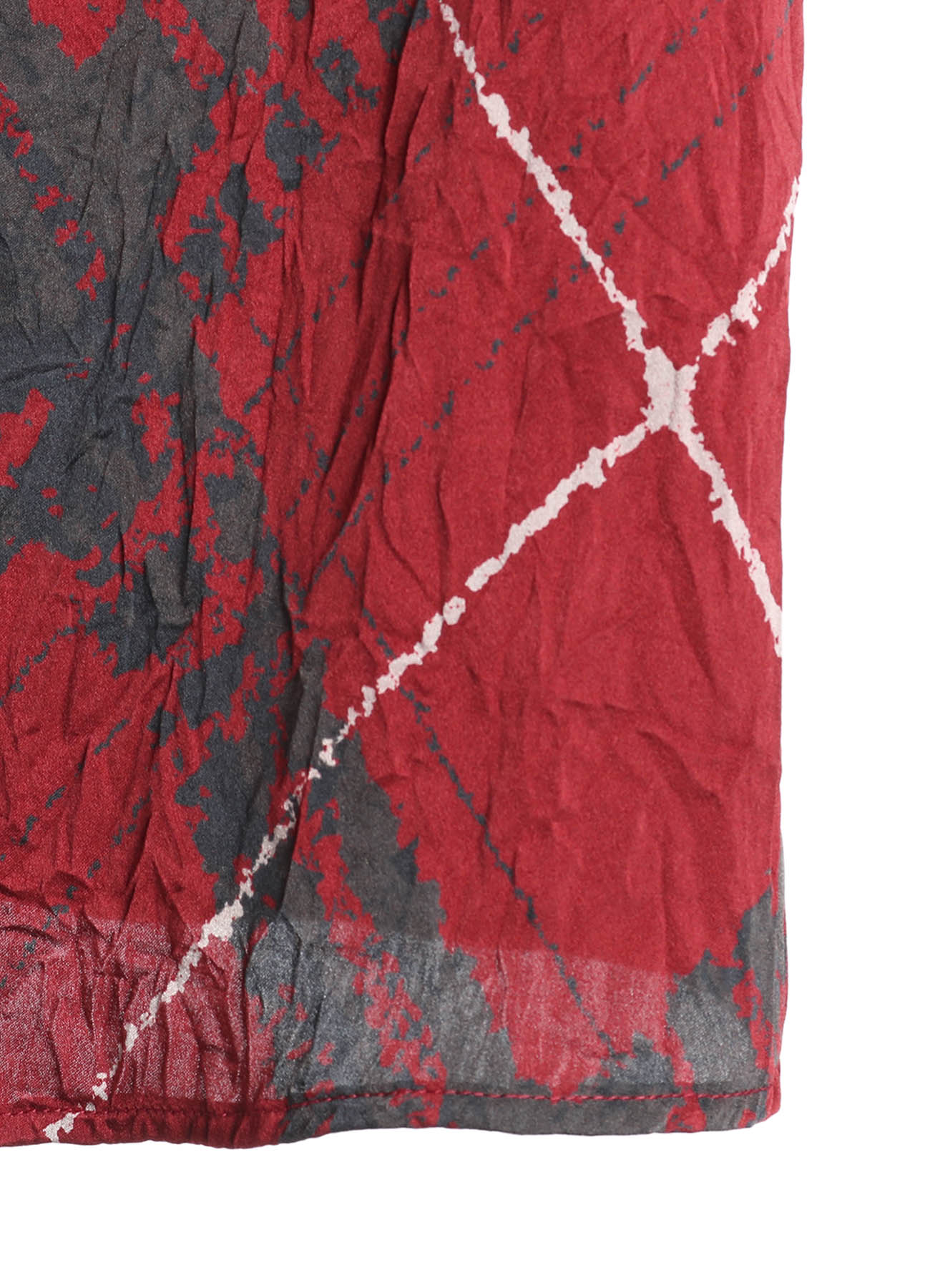 WASHER BIAS PLAID PRINT JUMPER DRESS