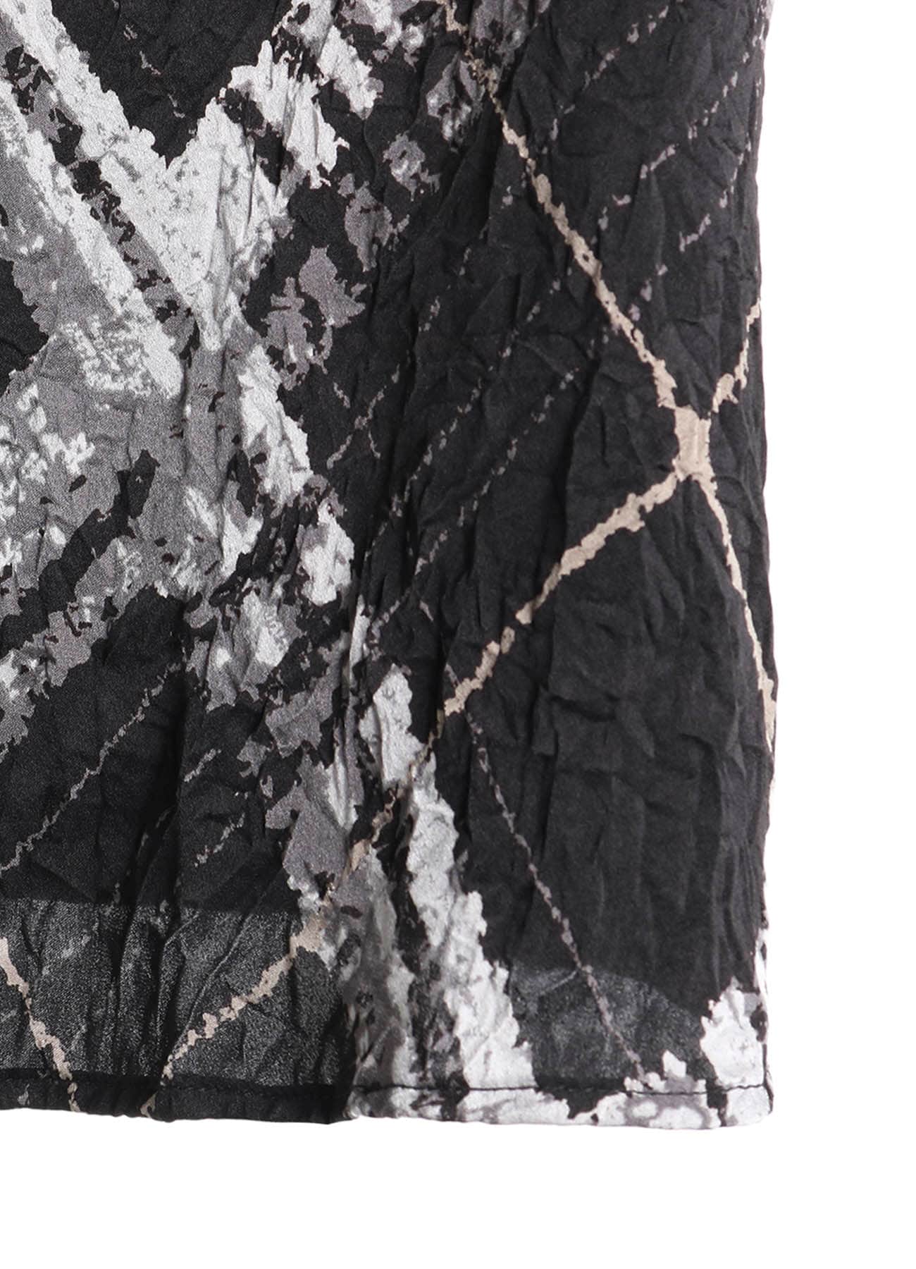 WASHER BIAS PLAID PRINT JUMPER DRESS