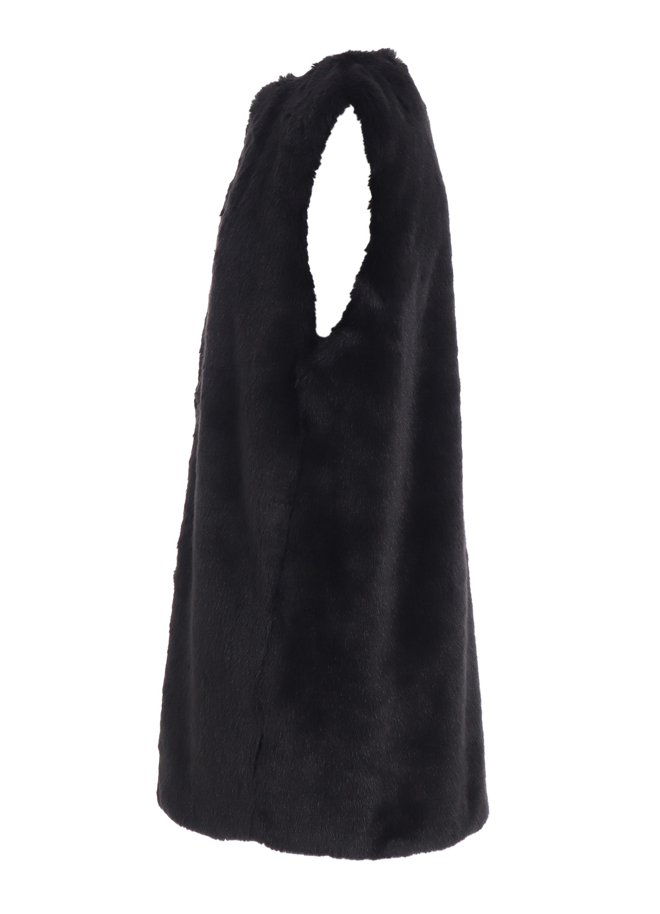 ECO FUR LONG VEST