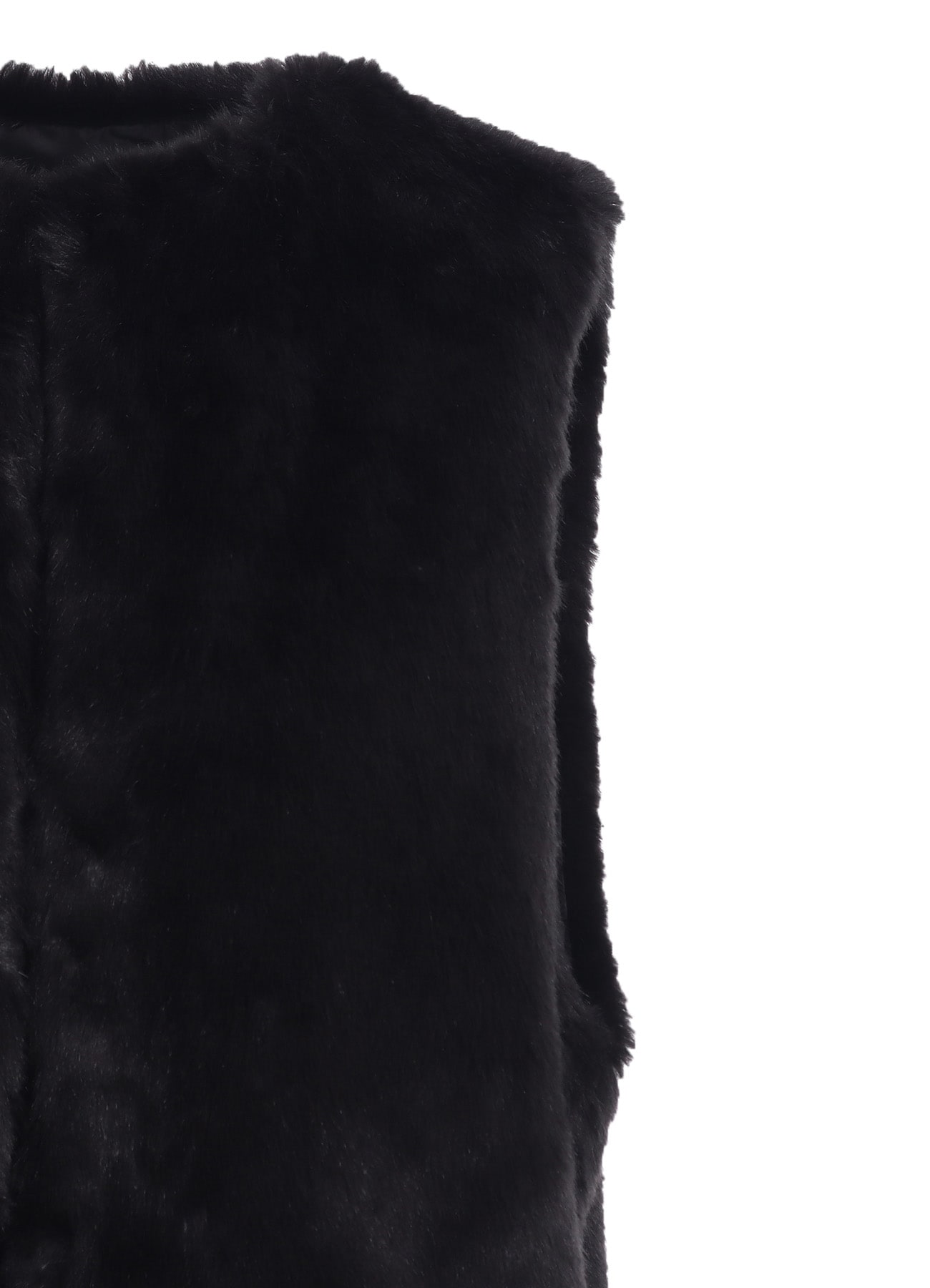 ECO FUR LONG VEST