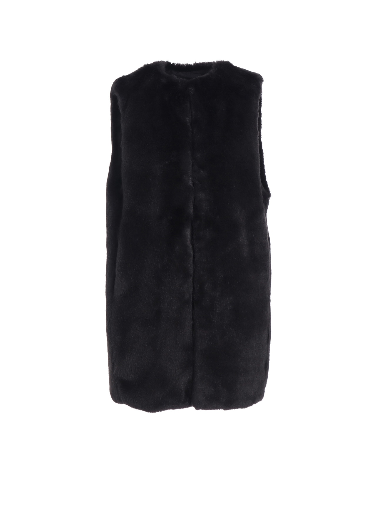 ECO FUR LONG VEST