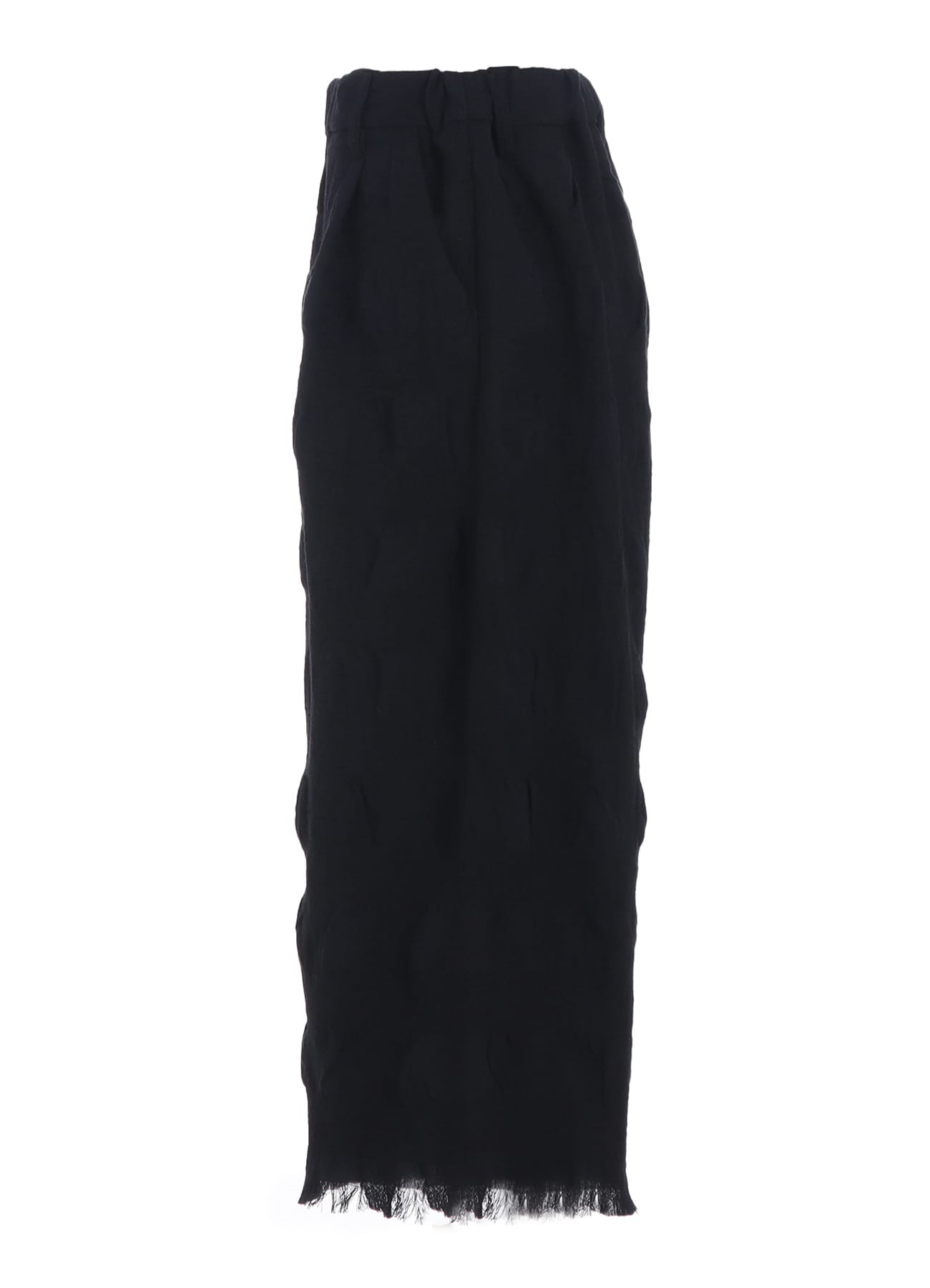 COTTON WOOL SHIRRING SAROUEL PANTS