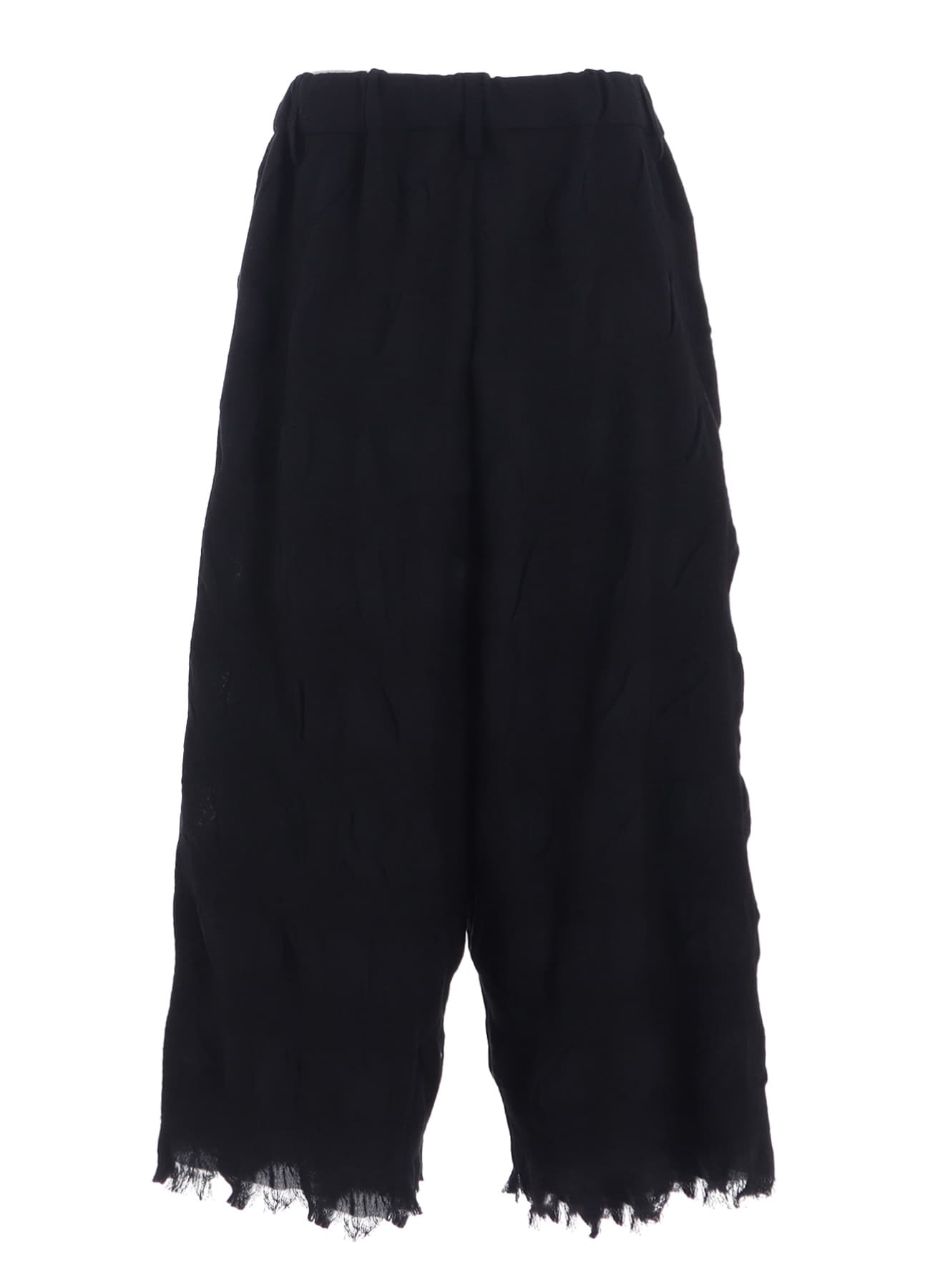 COTTON WOOL SHIRRING SAROUEL PANTS