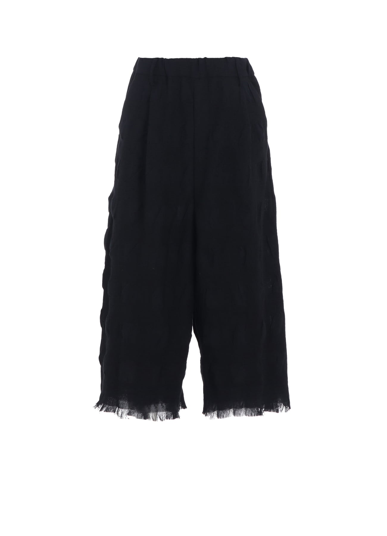COTTON WOOL SHIRRING SAROUEL PANTS
