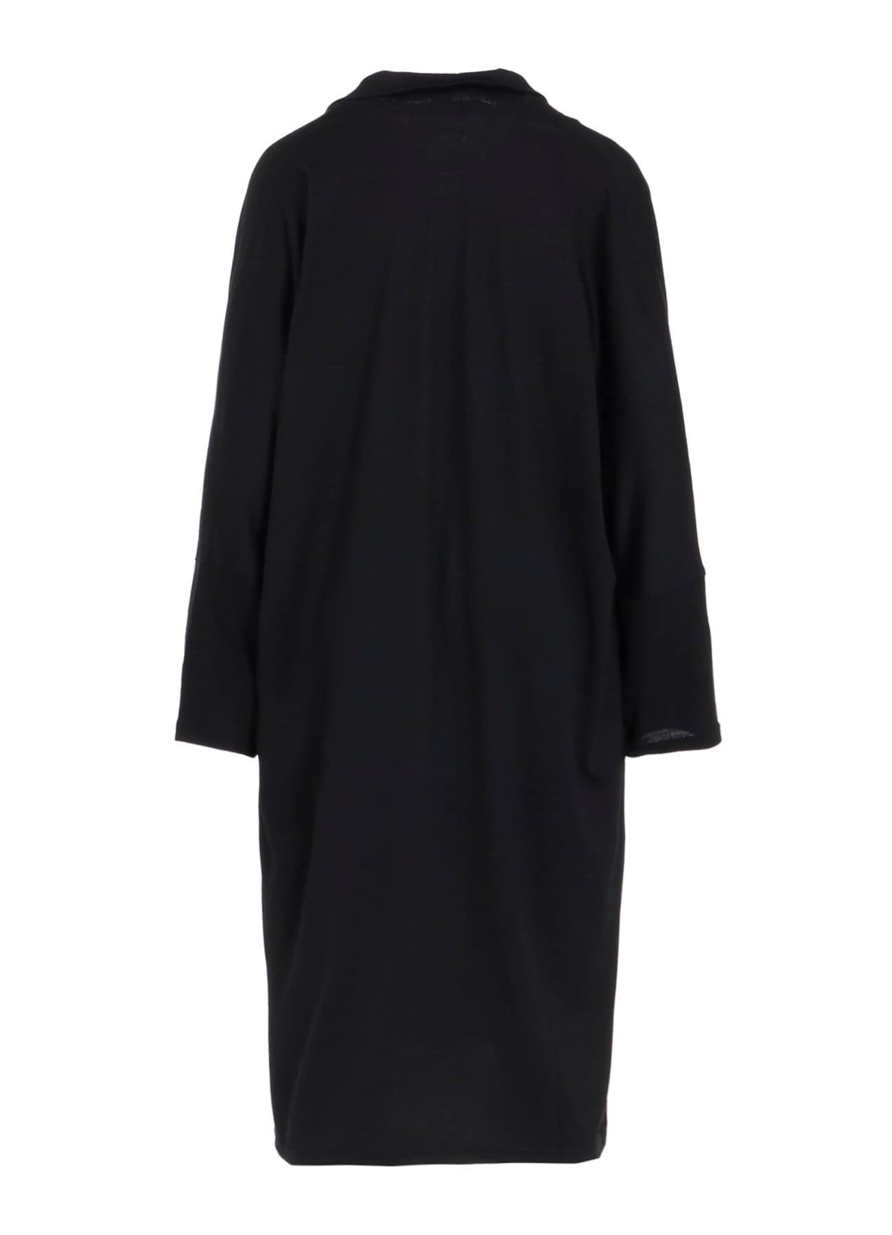 WASHABLE WOOL JERSEY LONG CARDIGAN