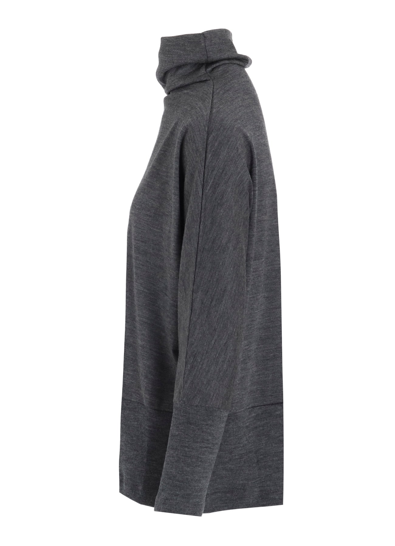 WASHABLE WOOL JERSEY PULLOVER