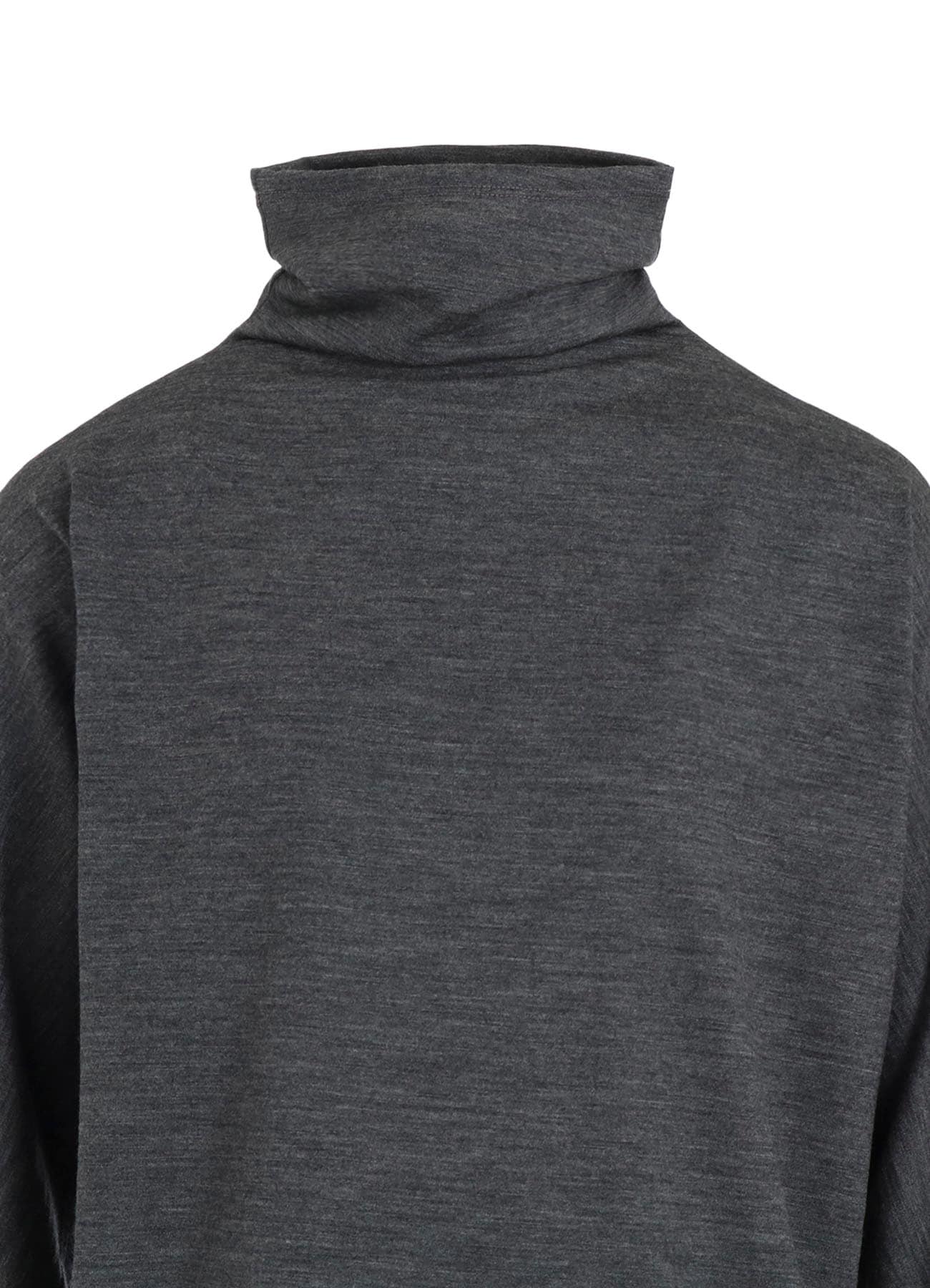 WASHABLE WOOL JERSEY PULLOVER