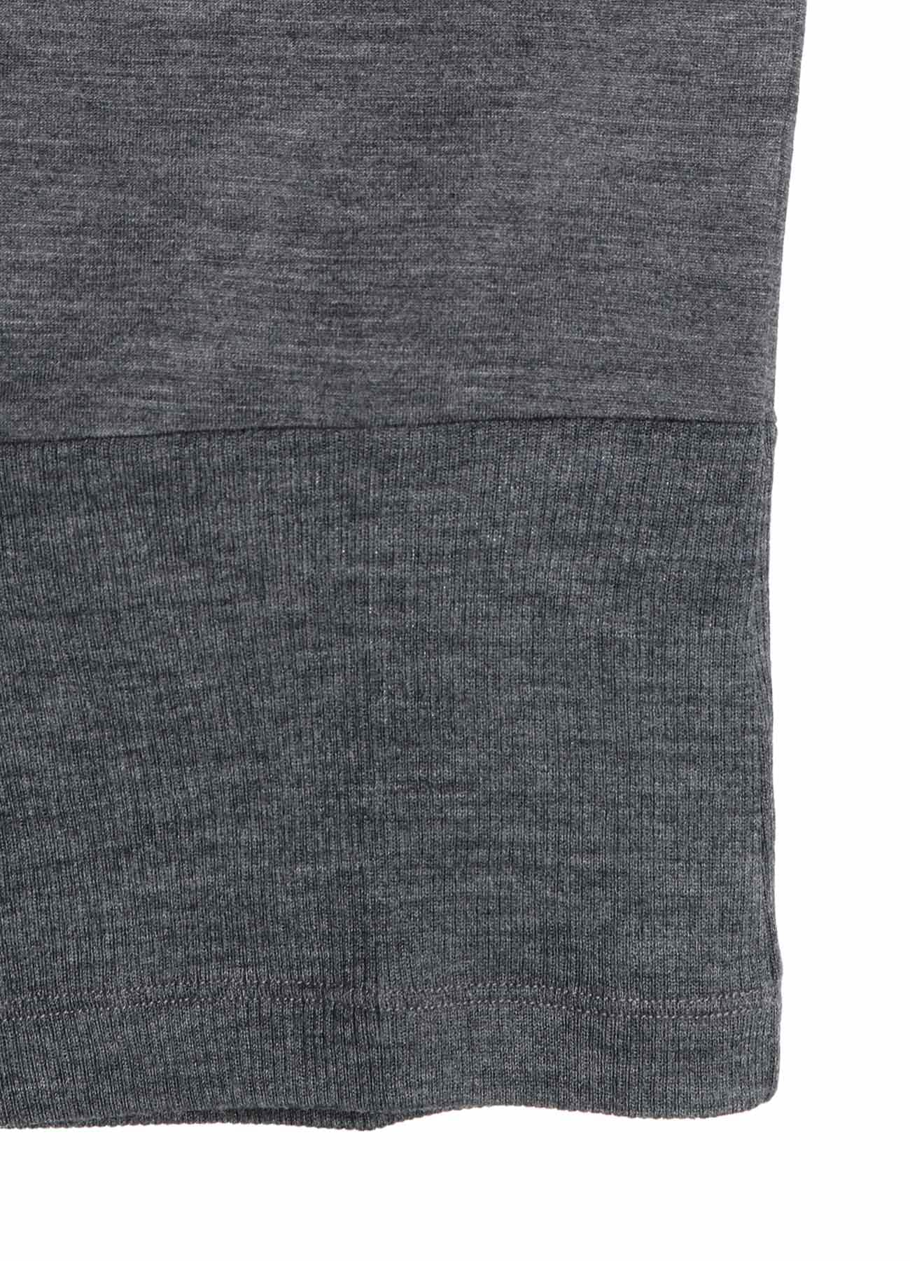 WASHABLE WOOL JERSEY PULLOVER