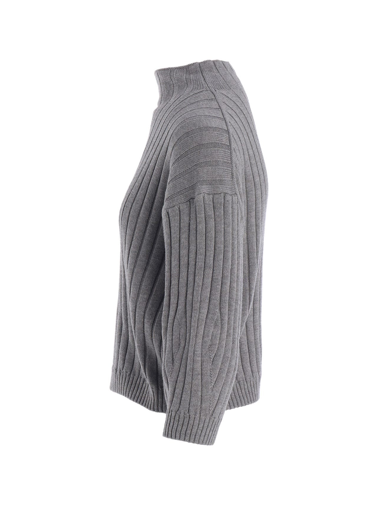 RIB KNIT PULLOVER(FREE SIZE Top Gray): Y's for living｜THE SHOP