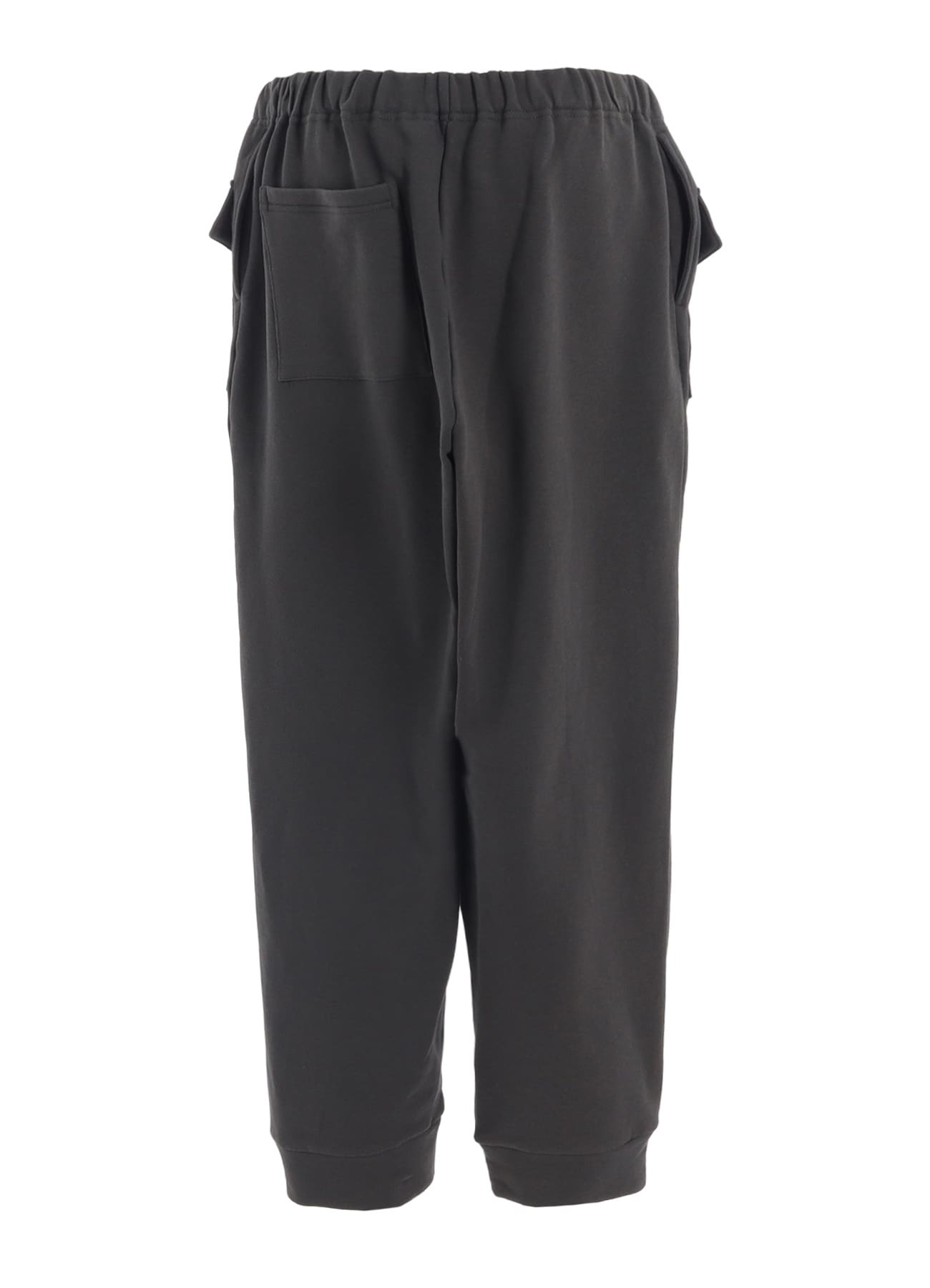 COTTON FLEECE FLAP POCKET PANTS