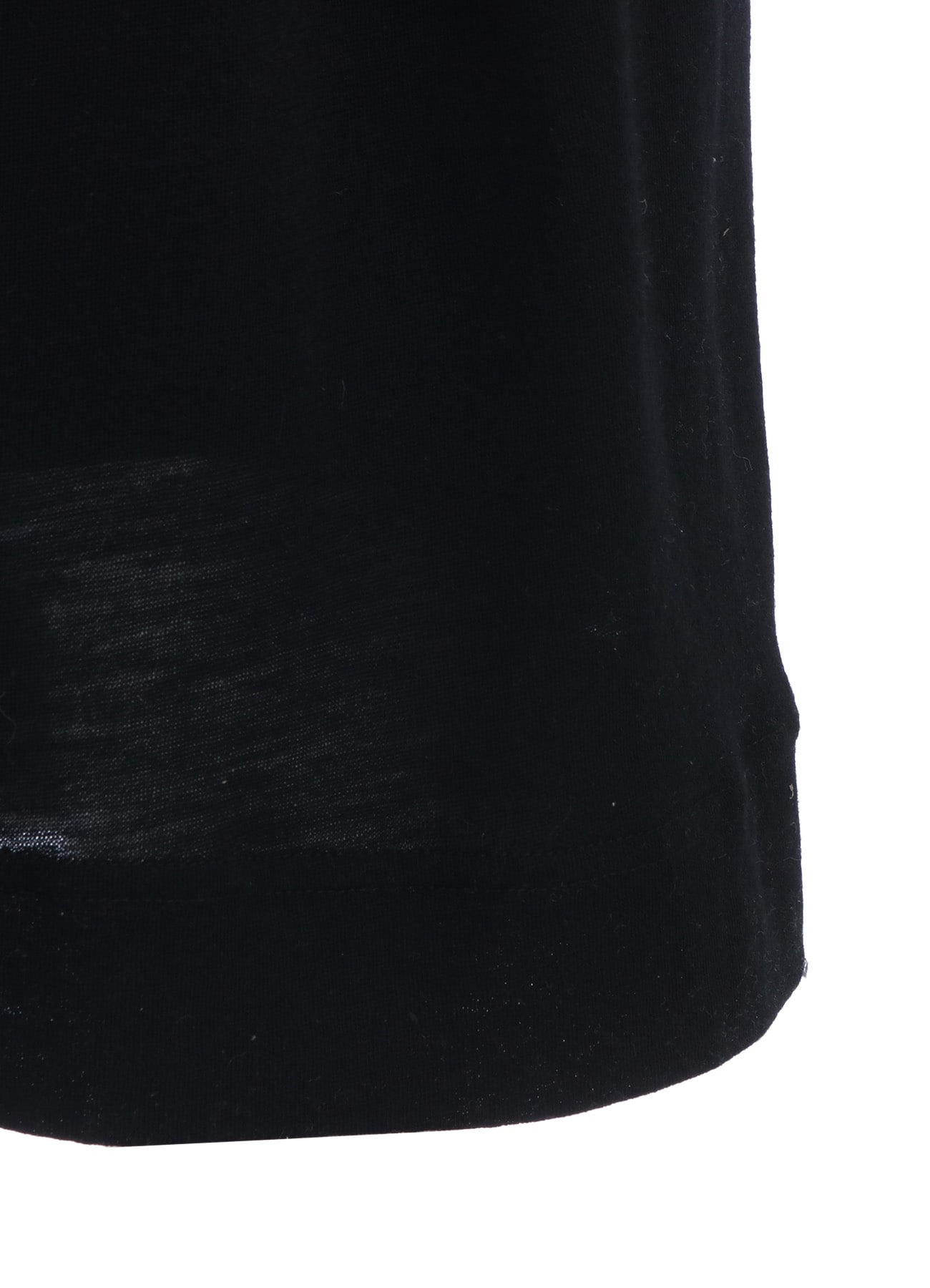 WOOL JERSEY + COTTON SILK LOAN LONG GILET