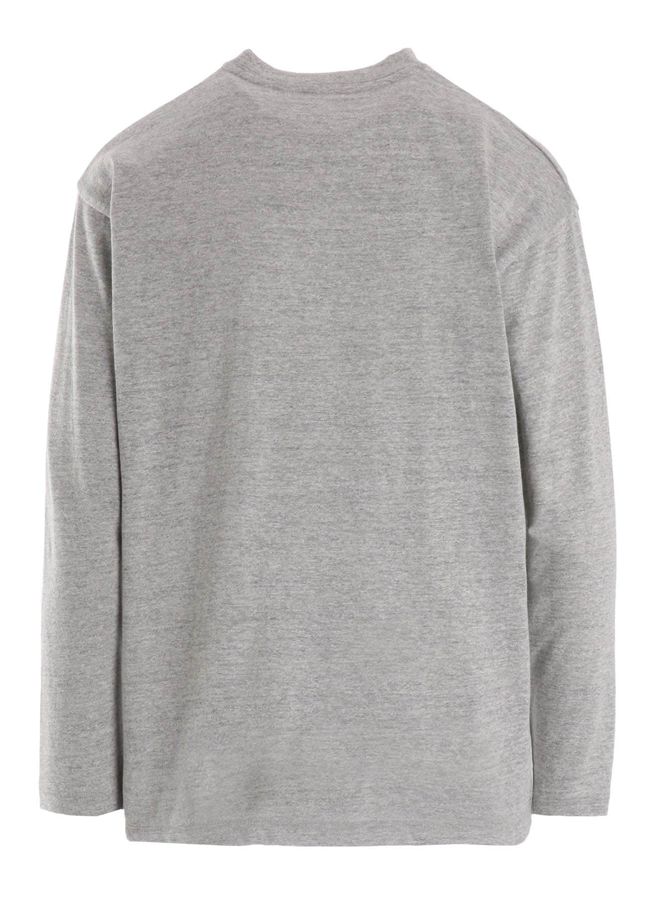 COTTON RAYON JERSEY PULLOVER SHIRT (M)