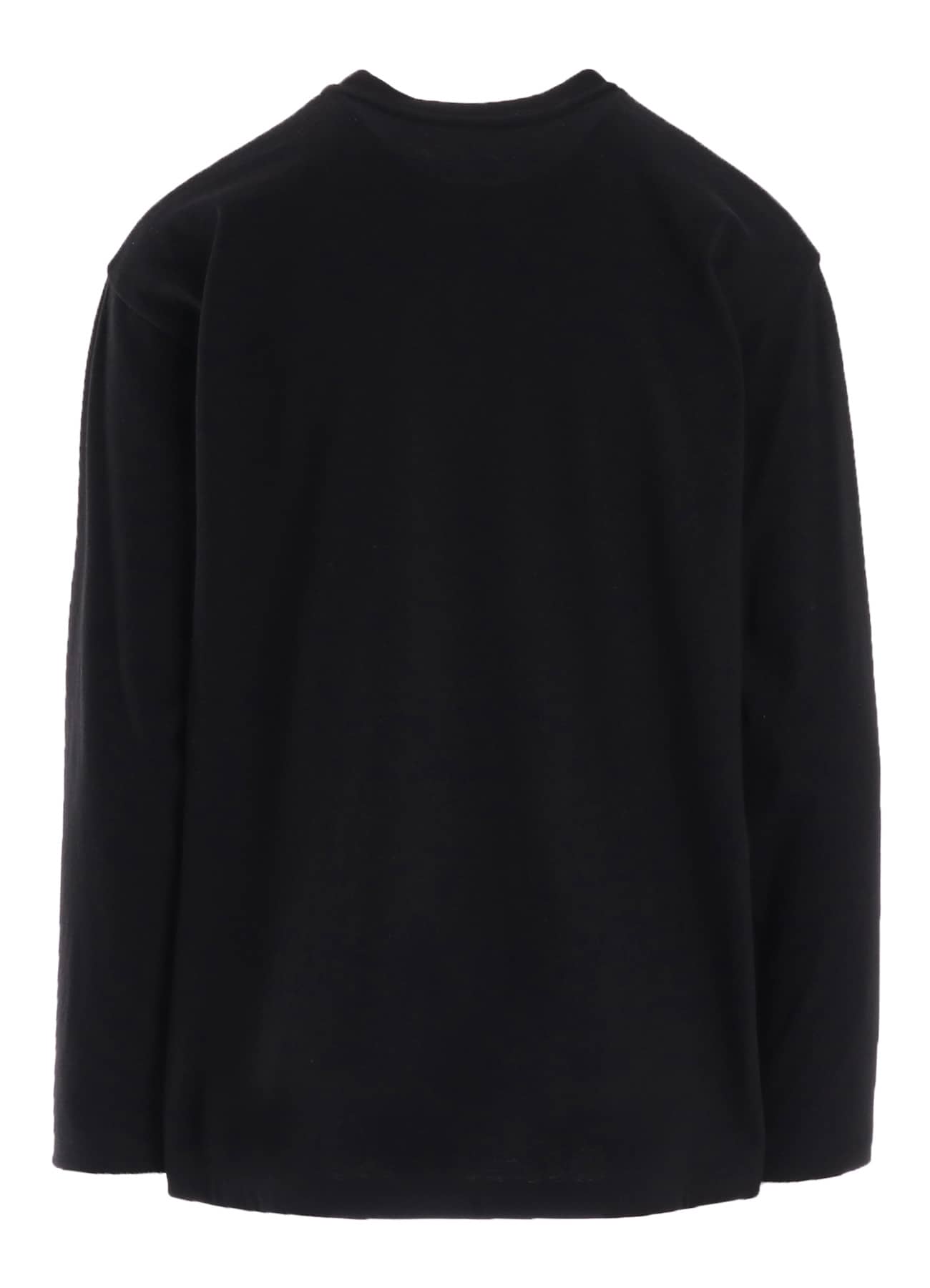 COTTON RAYON JERSEY PULLOVER SHIRT (M)