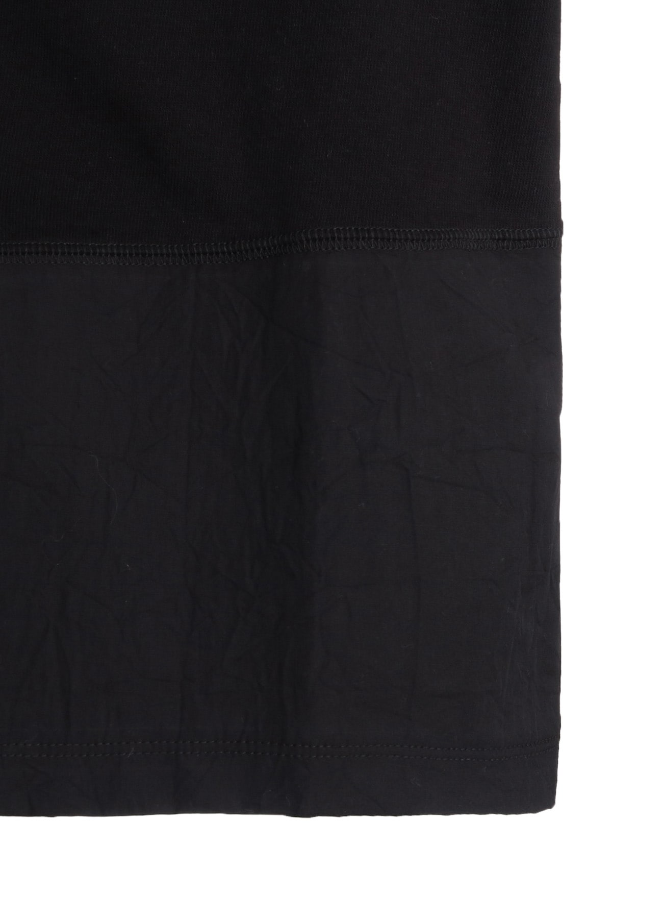 COTTON RAYON JERSEY PULLOVER SHIRT (M)