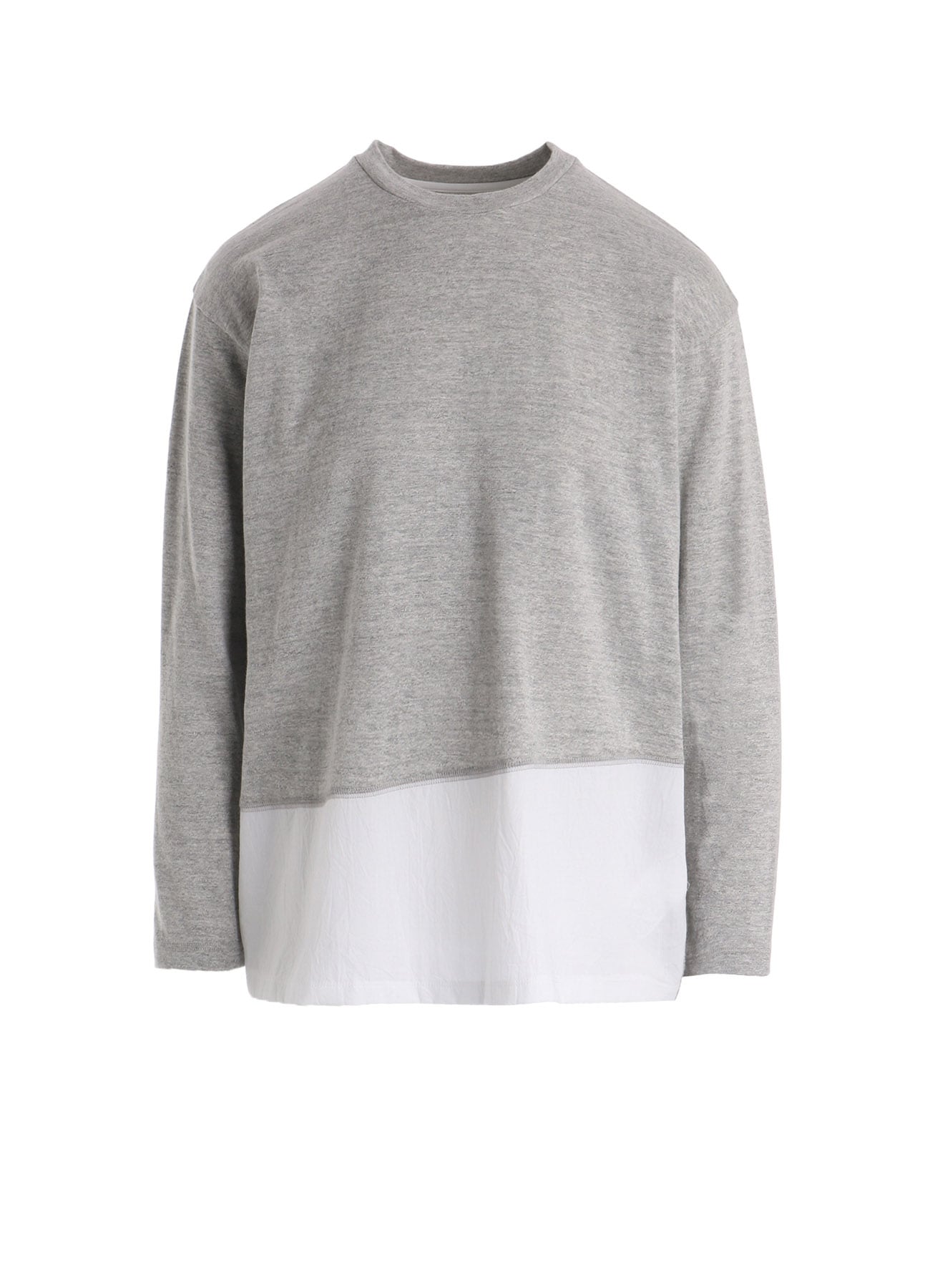 30/1 COMBED JERSEY HOODIE(FREE SIZE Gray): Y's for living｜THE