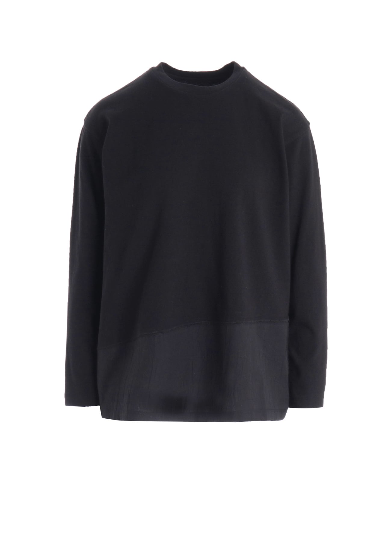 60/2 COTTON SUVIN GIZA JERSEY LONG SLEEVE T-SHIRT (M)(M White
