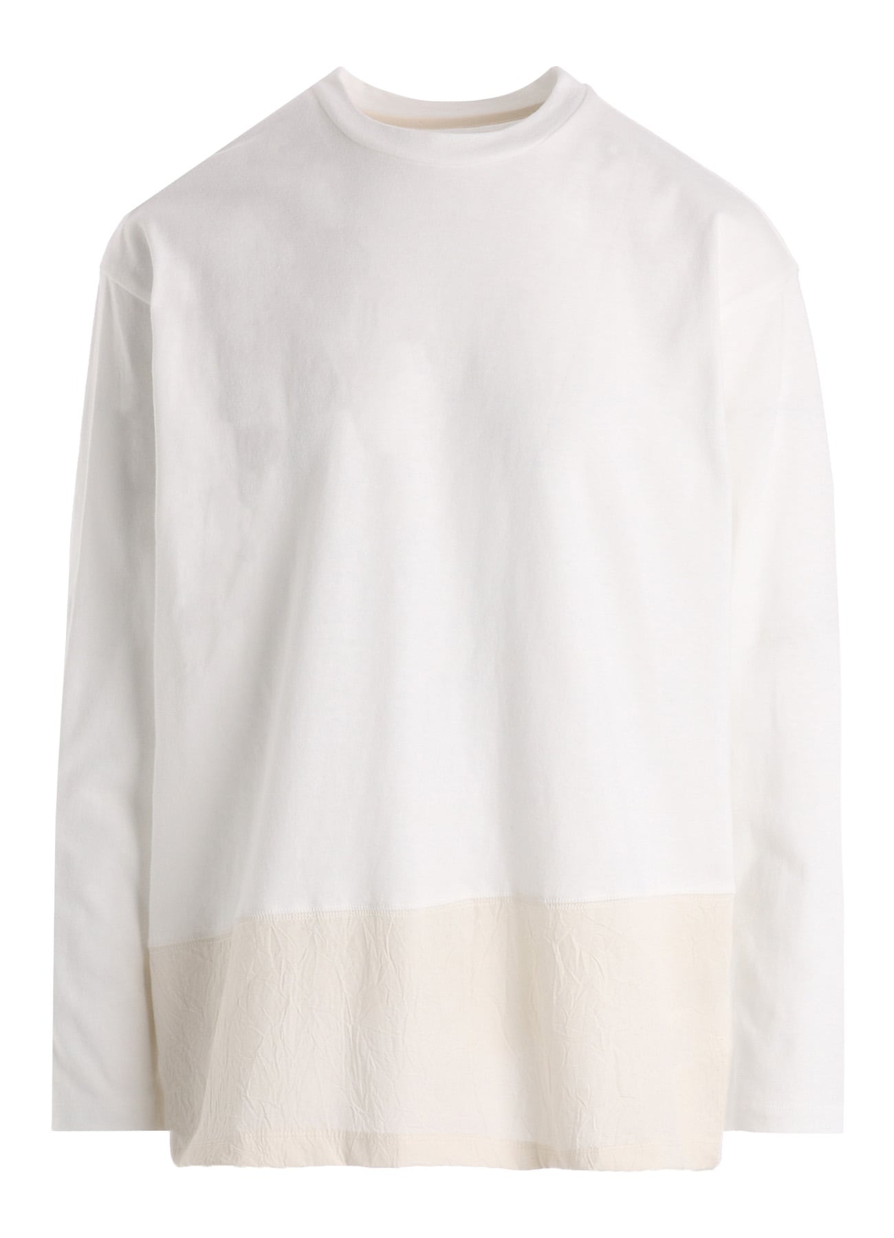 COTTON RAYON JERSEY PULLOVER SHIRT (L)