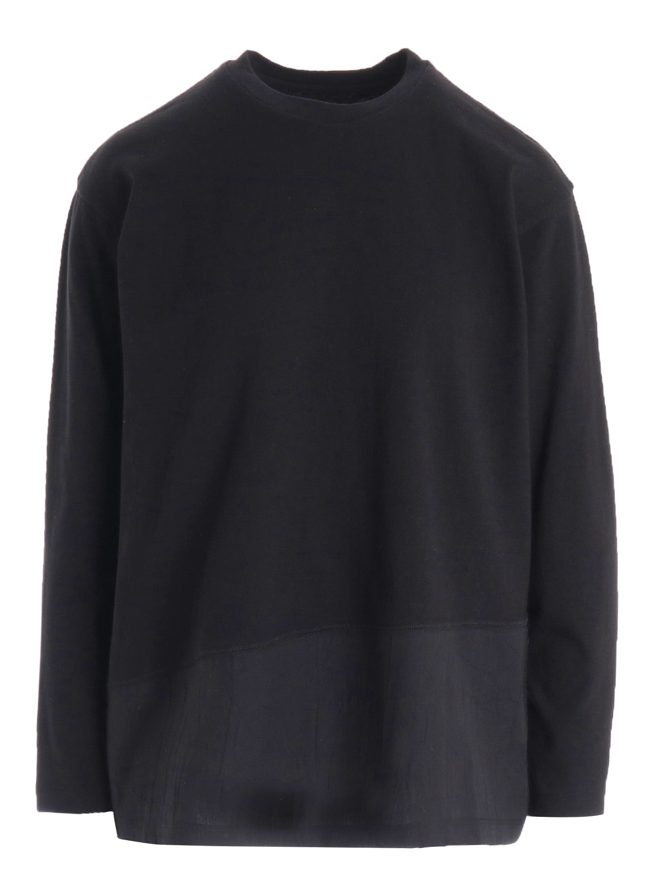 COTTON RAYON JERSEY PULLOVER SHIRT (L)