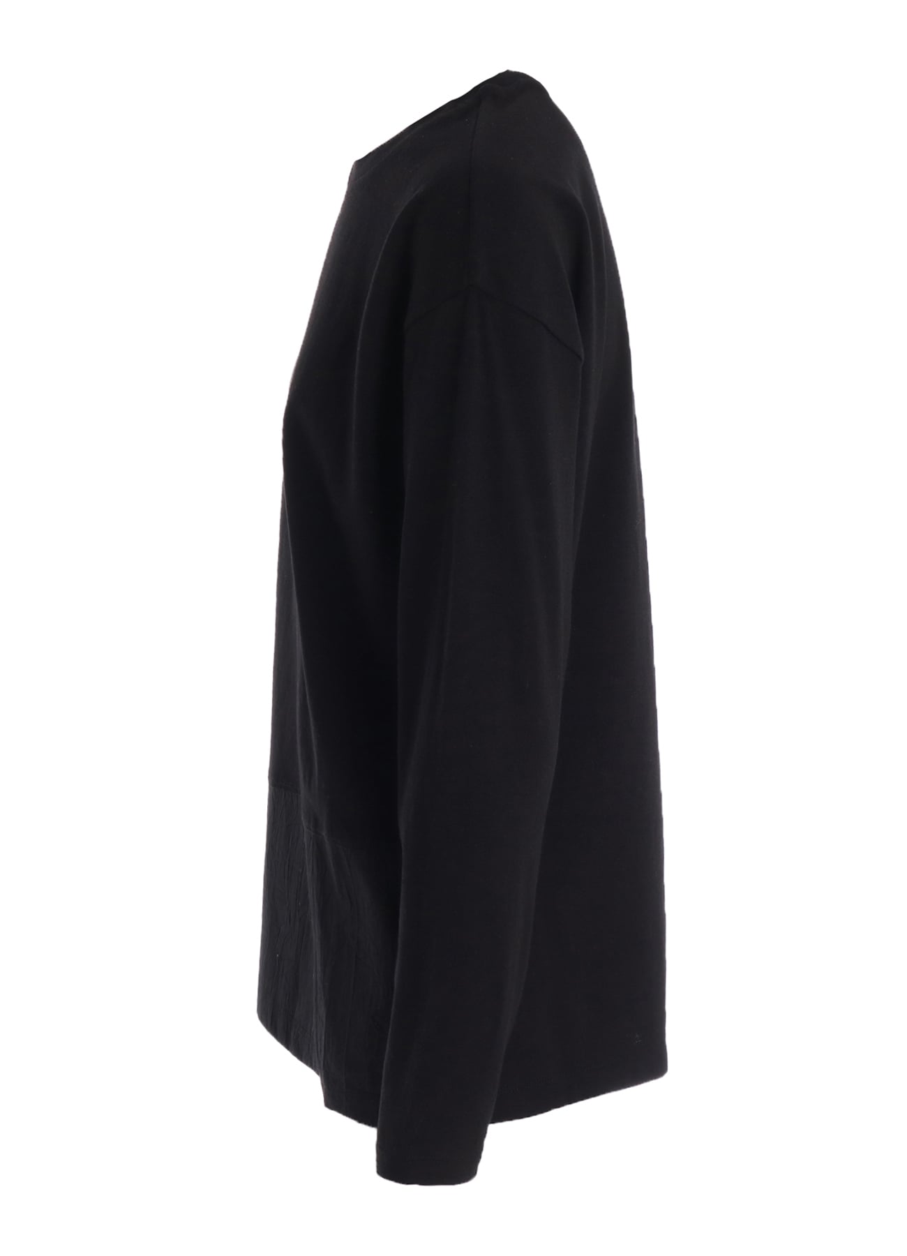 COTTON RAYON JERSEY PULLOVER SHIRT (L)