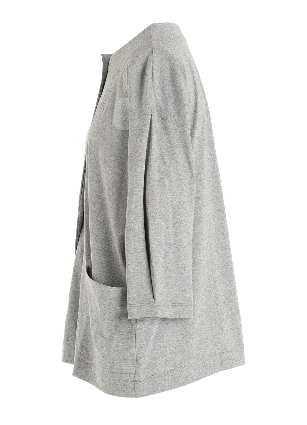 40/1 COTTON RAYON JERSEY DOT PRINT CARDIGAN