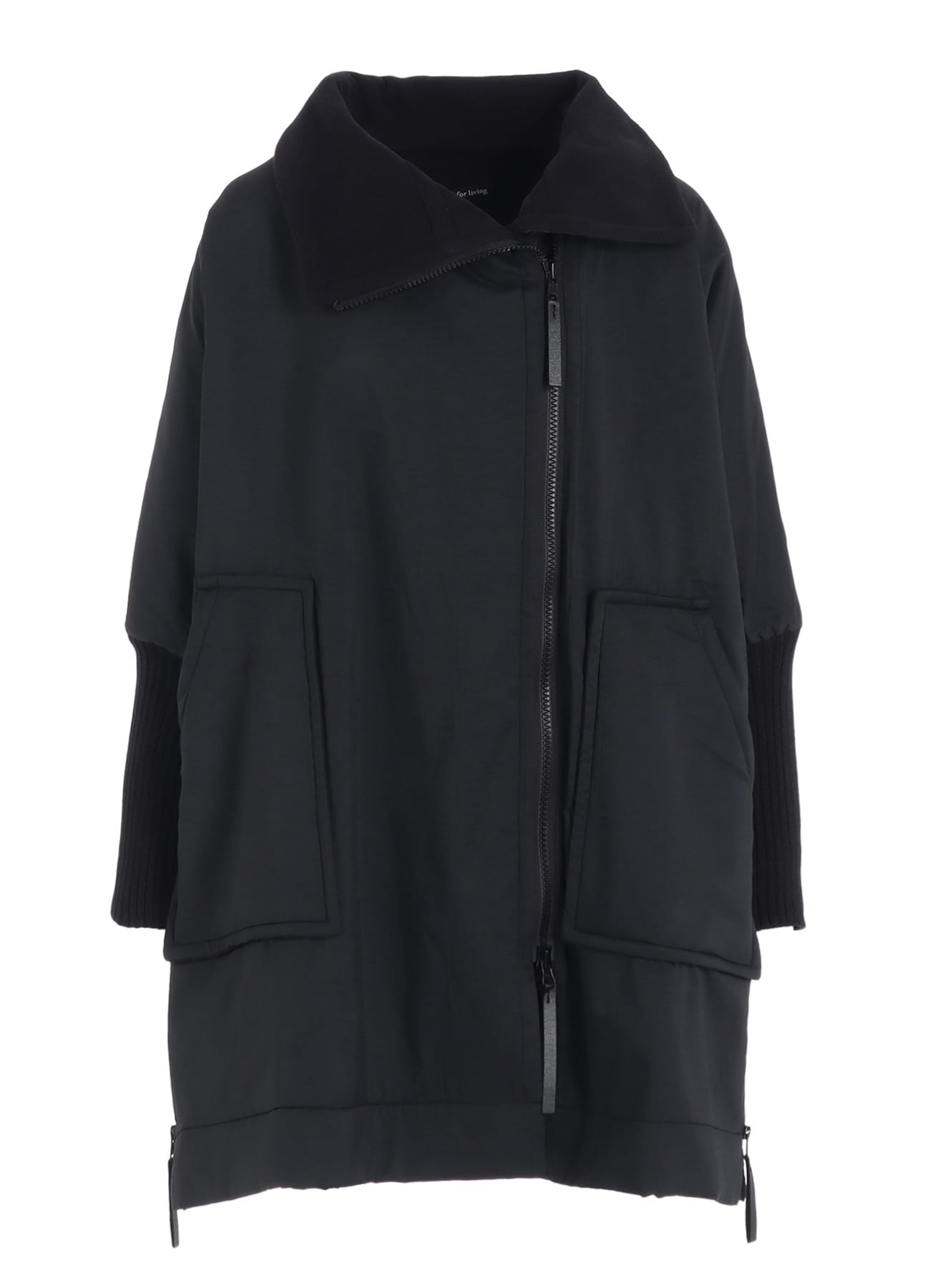 TAFFETA + FLEECE COAT