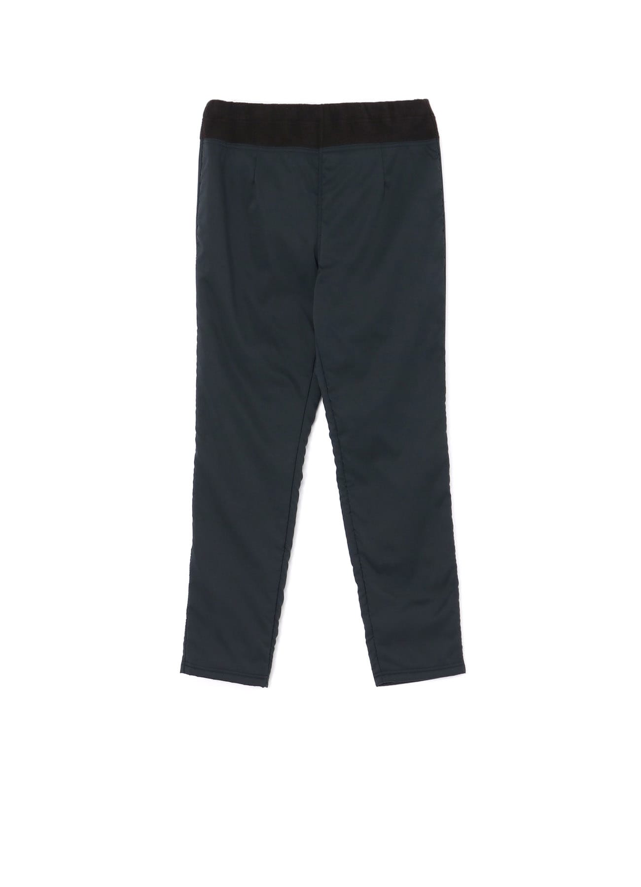 TAFFETA + FLEECE SLIM PANTS