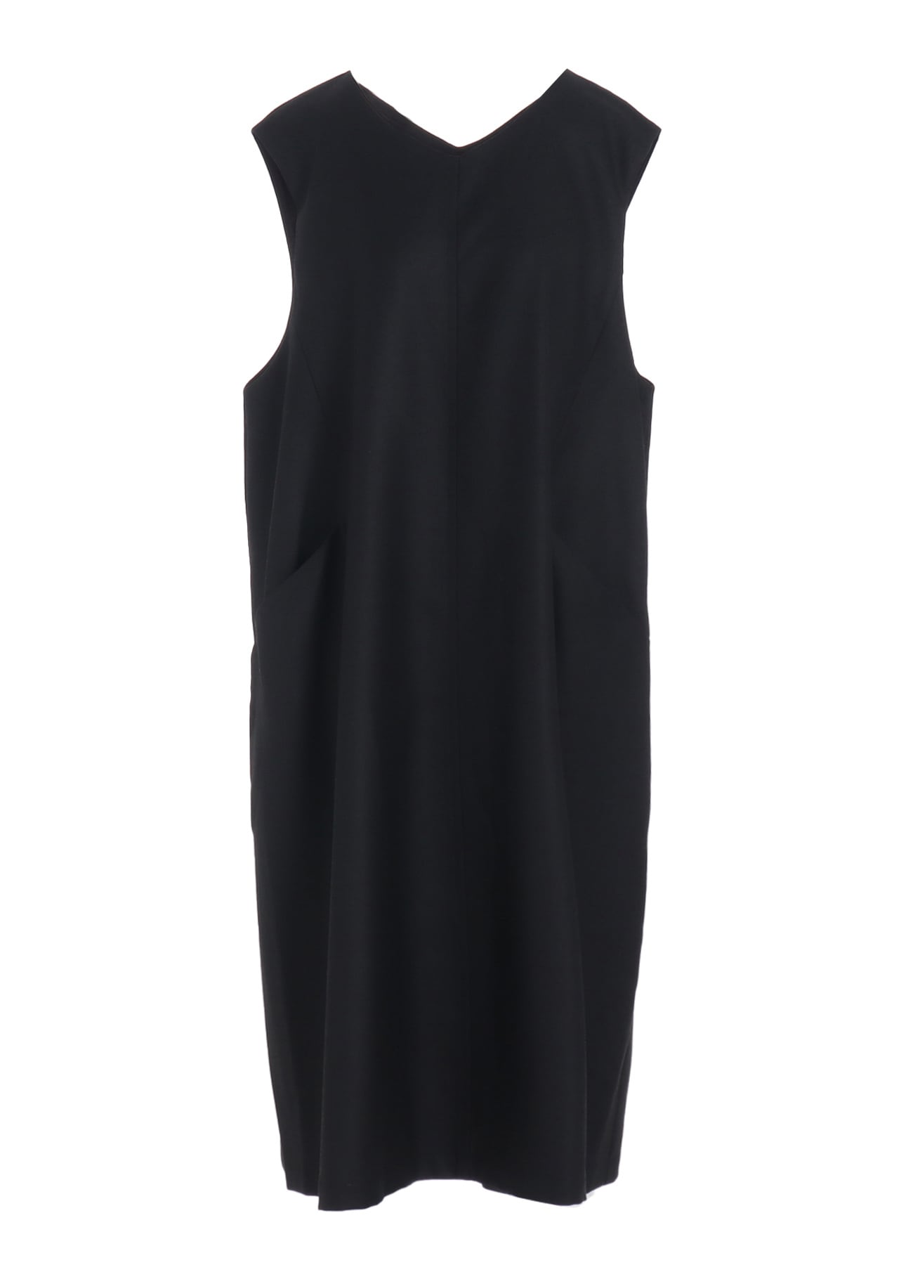 WOOL TWILL JUMPER DRESS