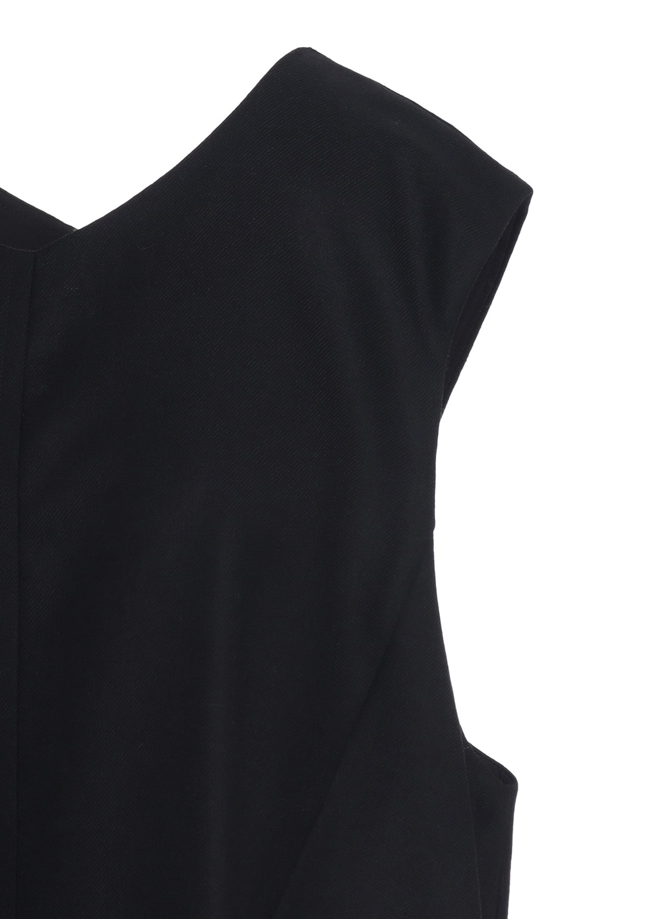 WOOL TWILL JUMPER DRESS