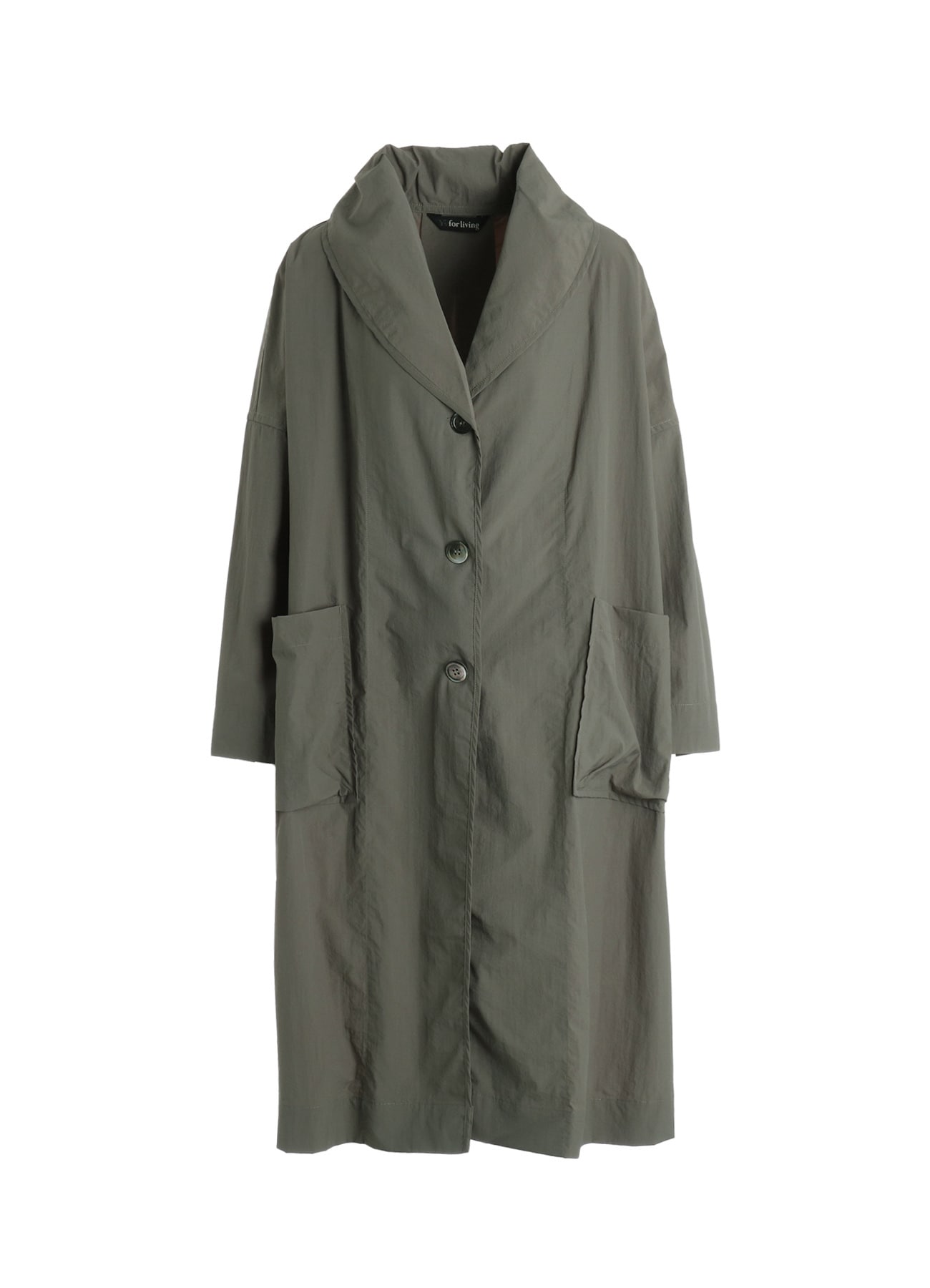 TAFFETA + FLEECE COAT(FREE SIZE Black): Y's for living｜THE SHOP