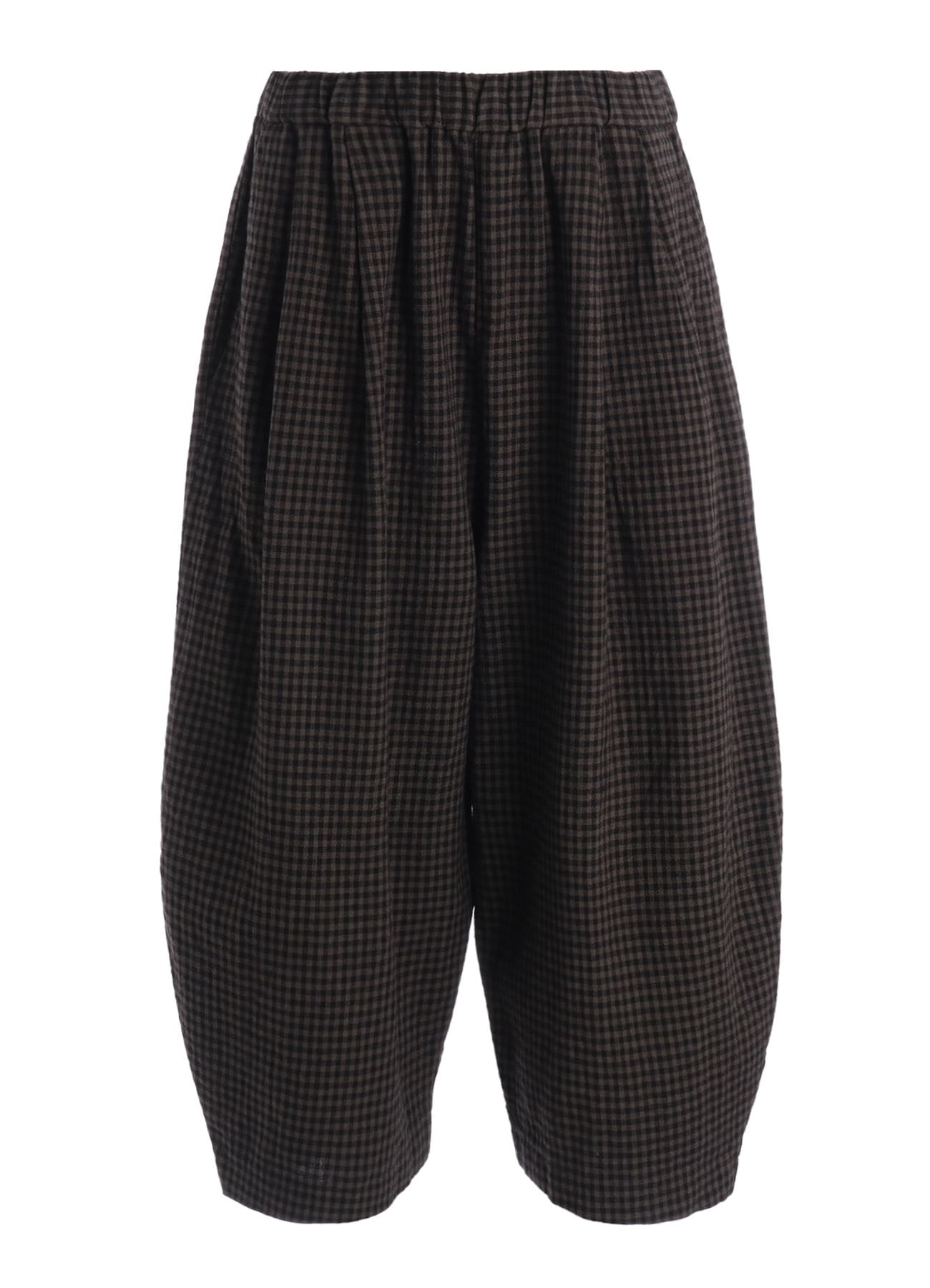 COTTON LINEN TUCK PANTS